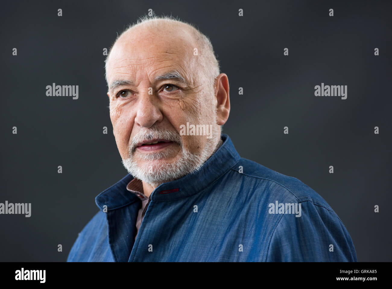 Moroccan writer Tahar Ben Jelloun. Stock Photo