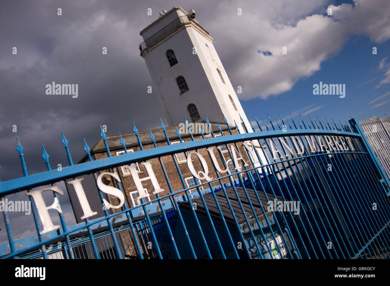 North Shields Fish Quay Stock Photo Alamy