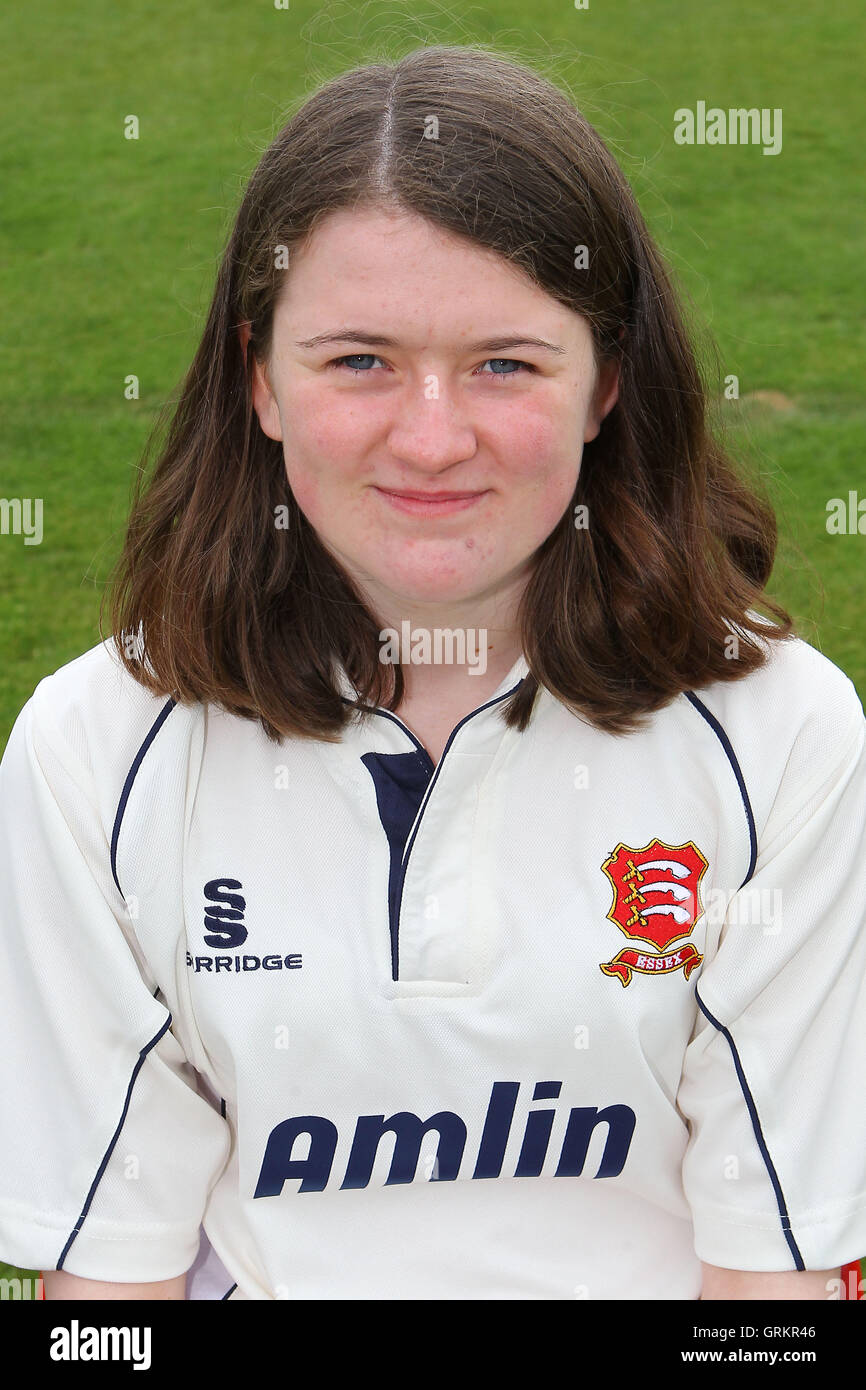 Essex CCC Women & Girls Press Day at the Essex County Ground, Chelmsford - 11/04/14 Stock Photo