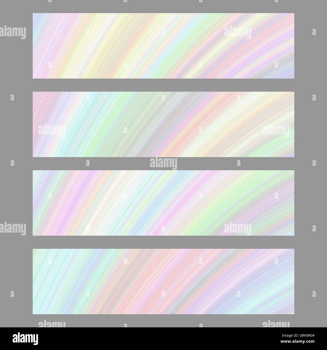 Set of digital art banner backgrounds Stock Vector Image & Art - Alamy