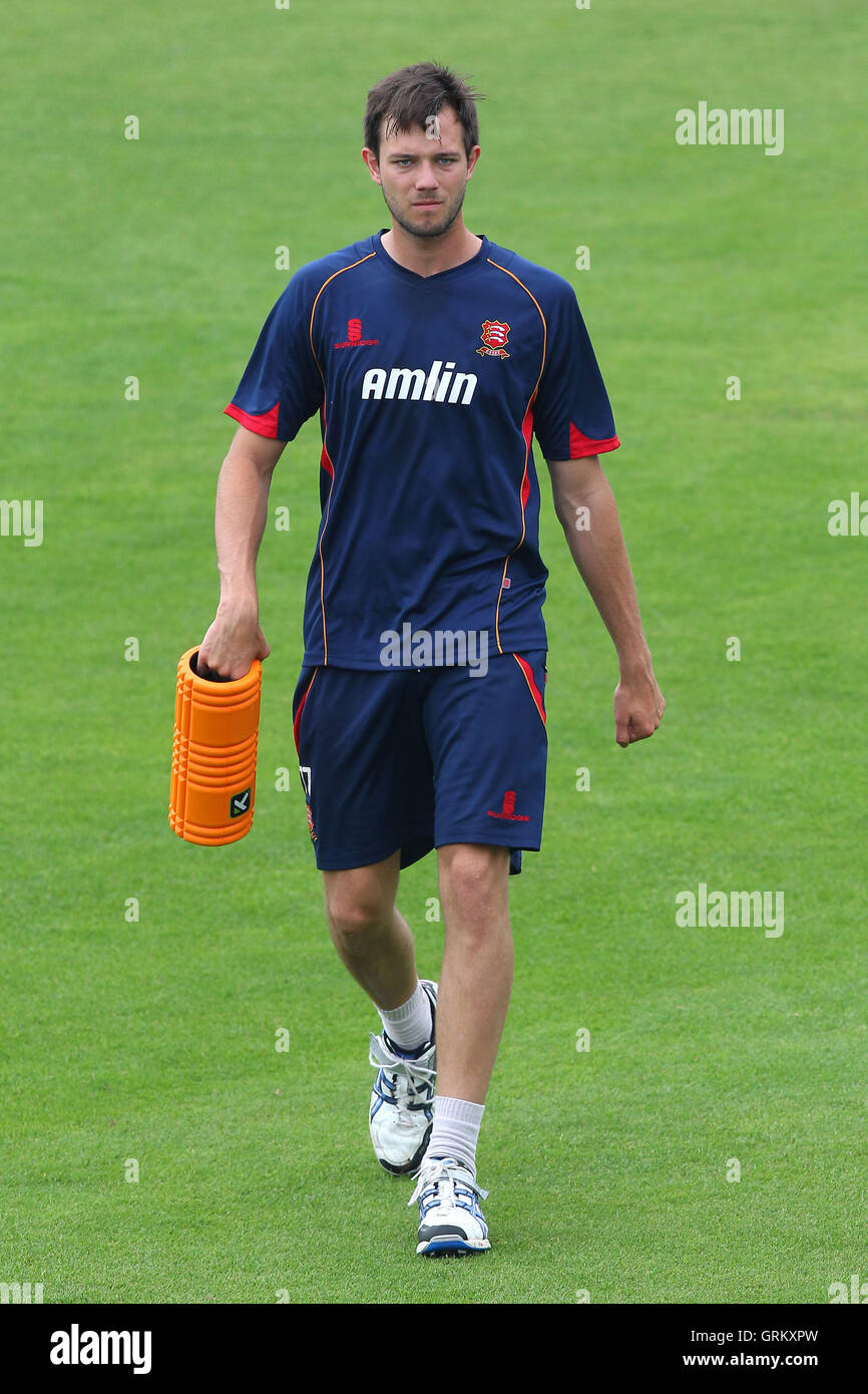 Tom Moore of Essex - Kent CCC vs Essex CCC - LV County Championship Division Two Cricket at the St Lawrence Ground, Canterbury - 09/06/14 Stock Photo
