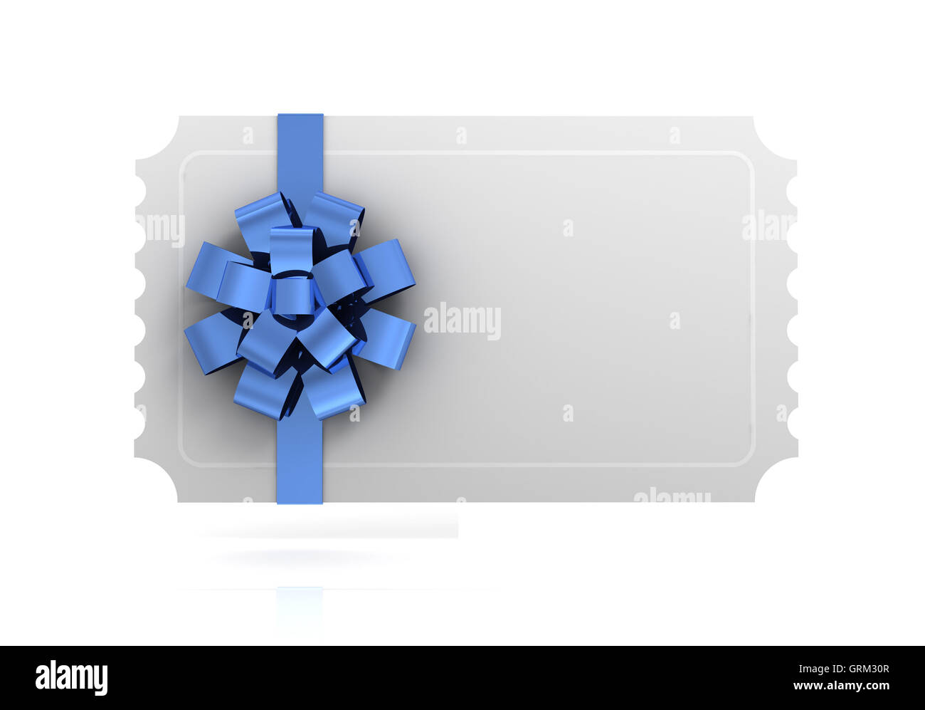 blank gift card concept illustration Stock Photo Alamy