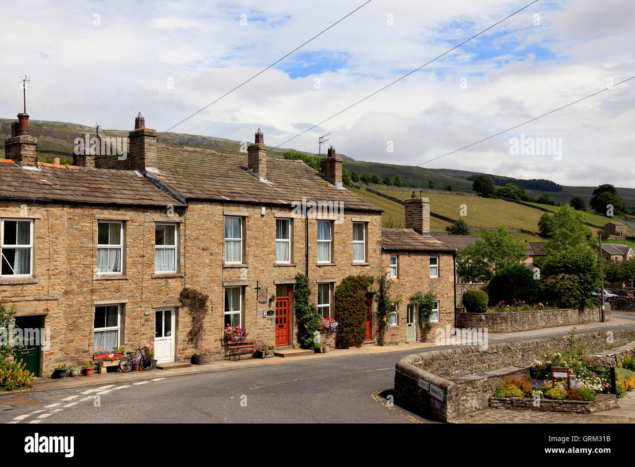 Askrigg, Wensleydale, North Yorkshire, UK Stock Photo Alamy