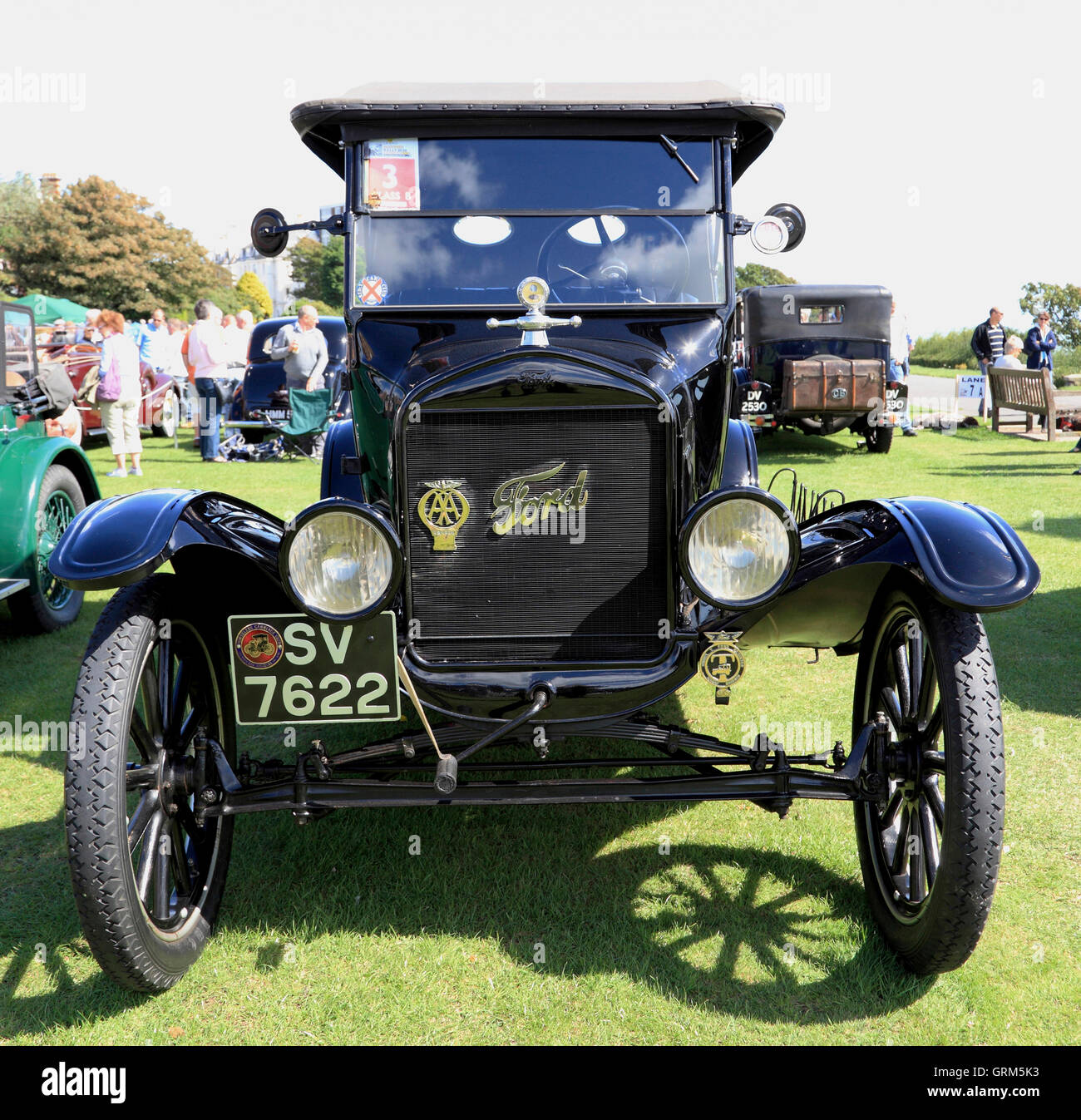 The Grand Old Timers Car Rally 2010, Folkestone, Kent, UK Stock Photo ...