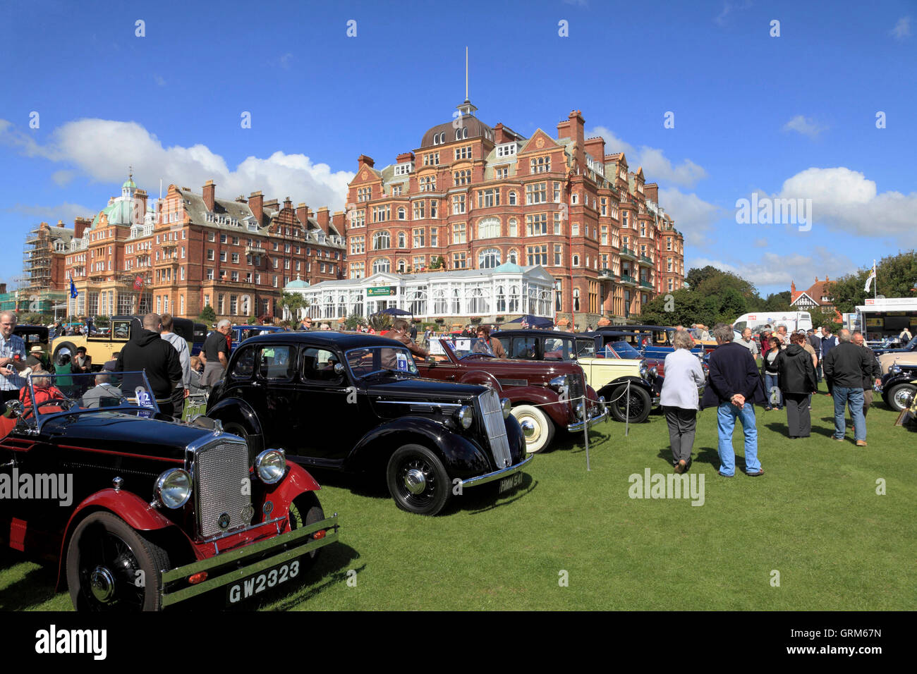 The Grand Old Timers Car Rally 2010, Folkestone, Kent, UK Stock Photo