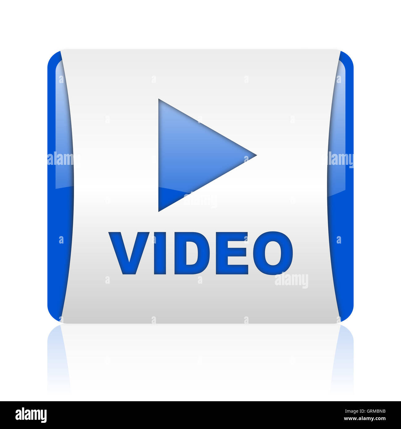 Play video logo hi-res stock photography and images - Alamy