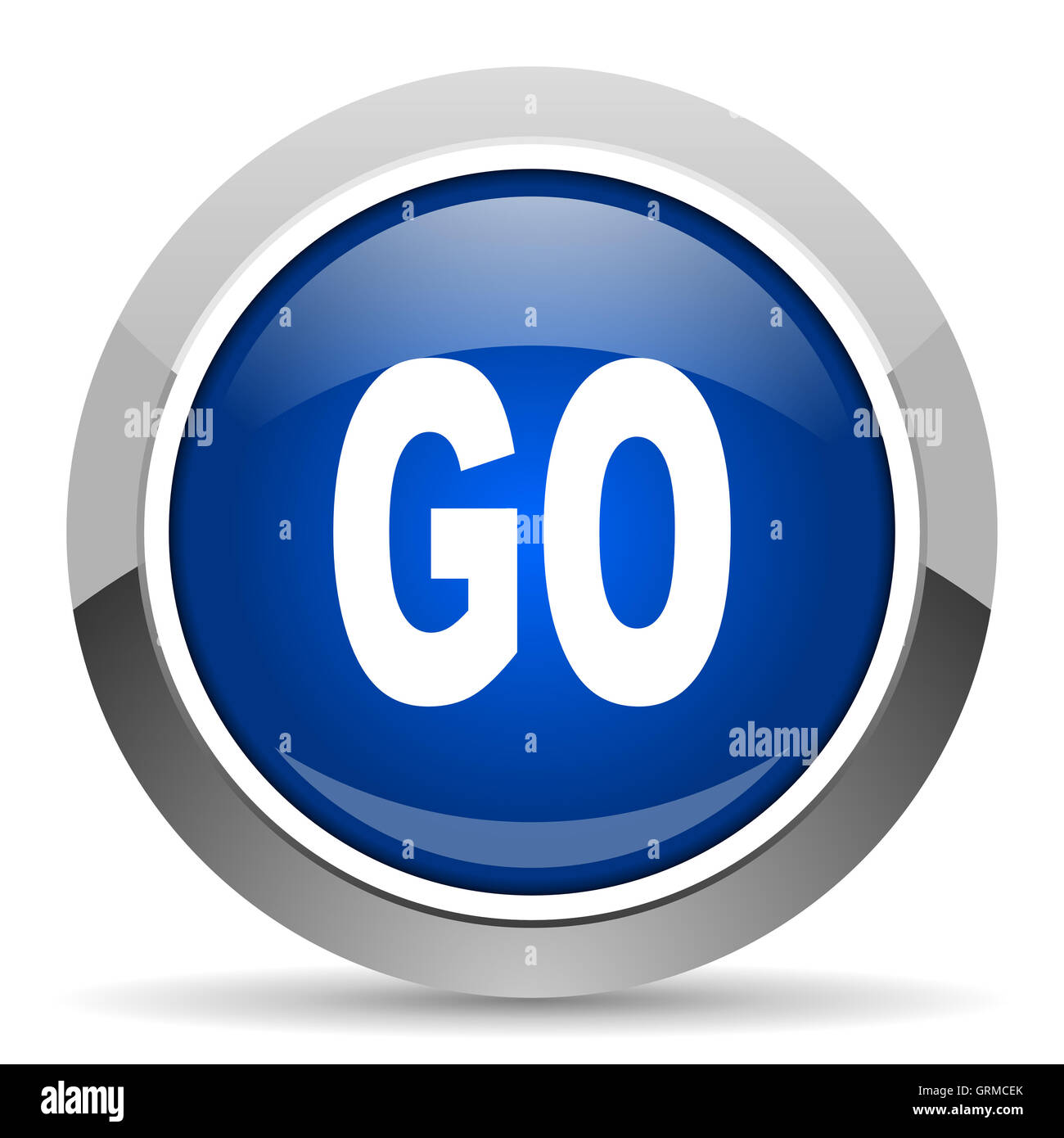 Go icon hi-res stock photography and images - Alamy