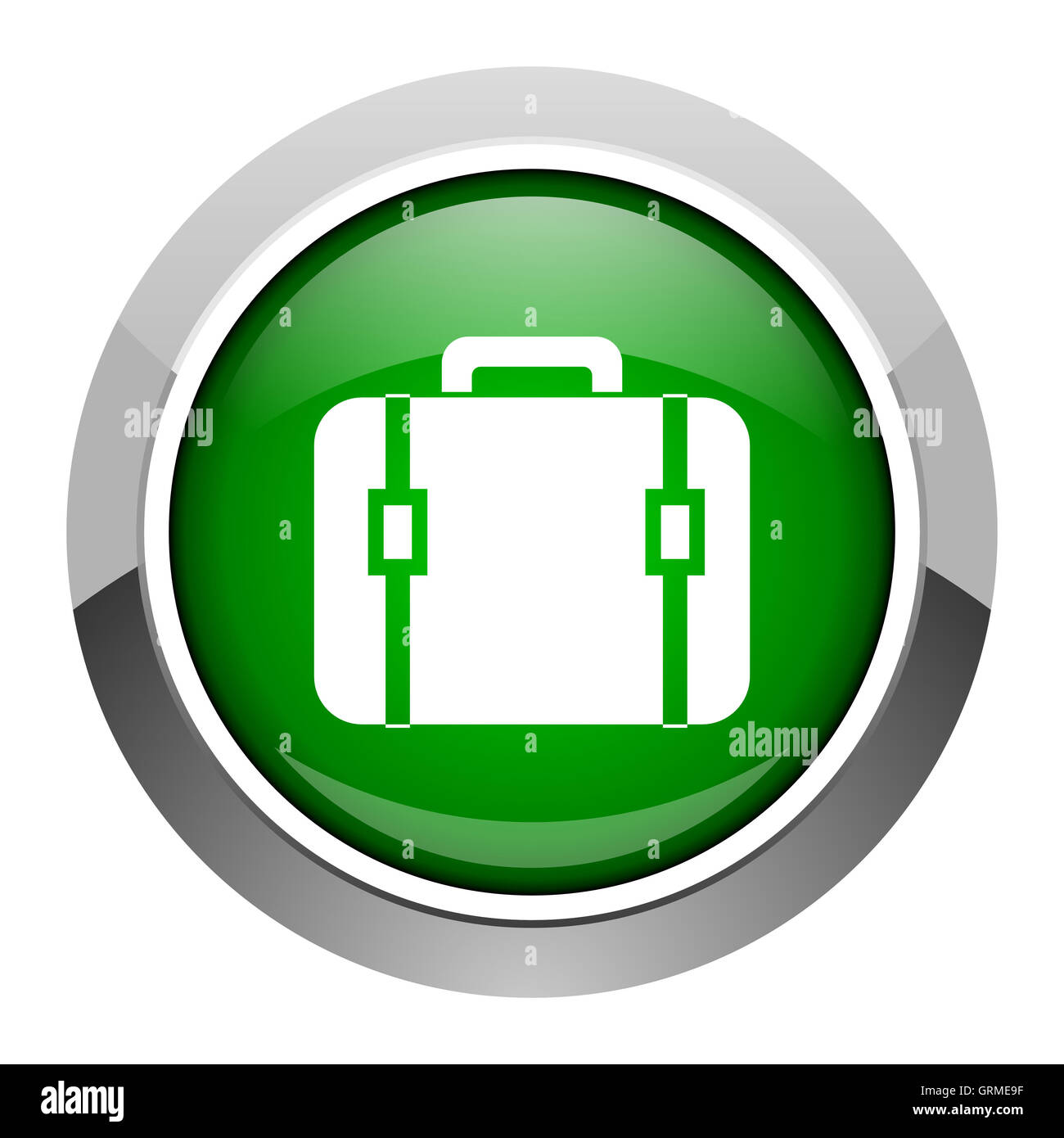 baggage icon Stock Photo