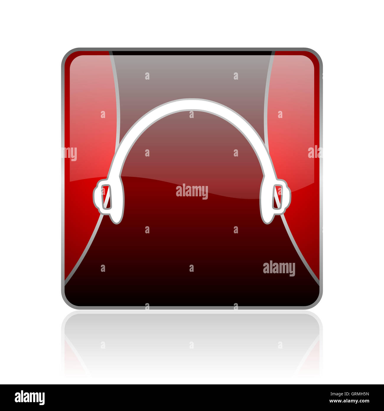 Modern headphones icon hi-res stock photography and images - Alamy