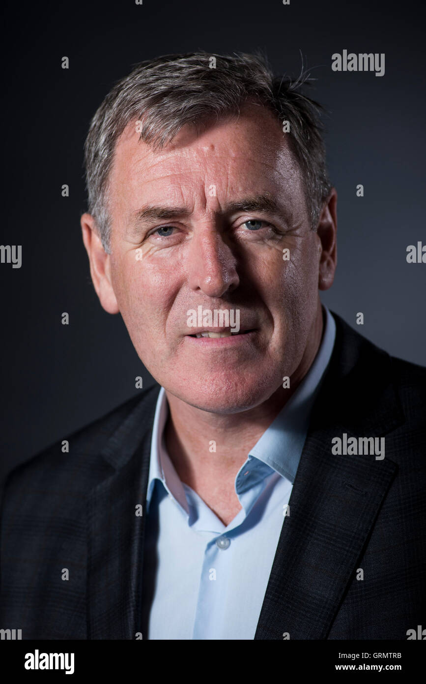 Irish former football goalkeeper for Celtic Packie Bonner. Stock Photo