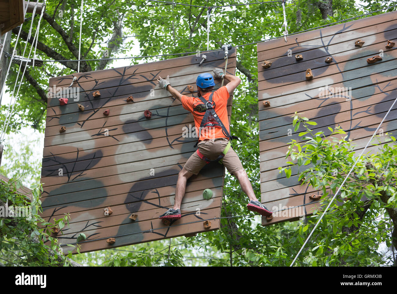 Zip Line park on Hilton Head Island, South Carolina Stock Photo Alamy