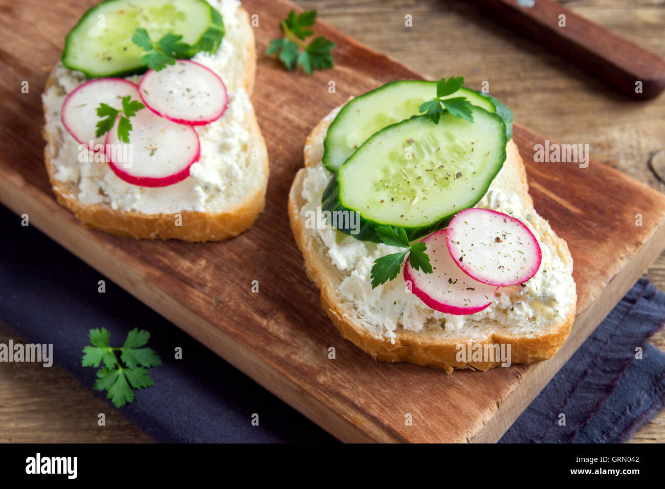 Ricotta cheese and bread hires stock photography and images Alamy