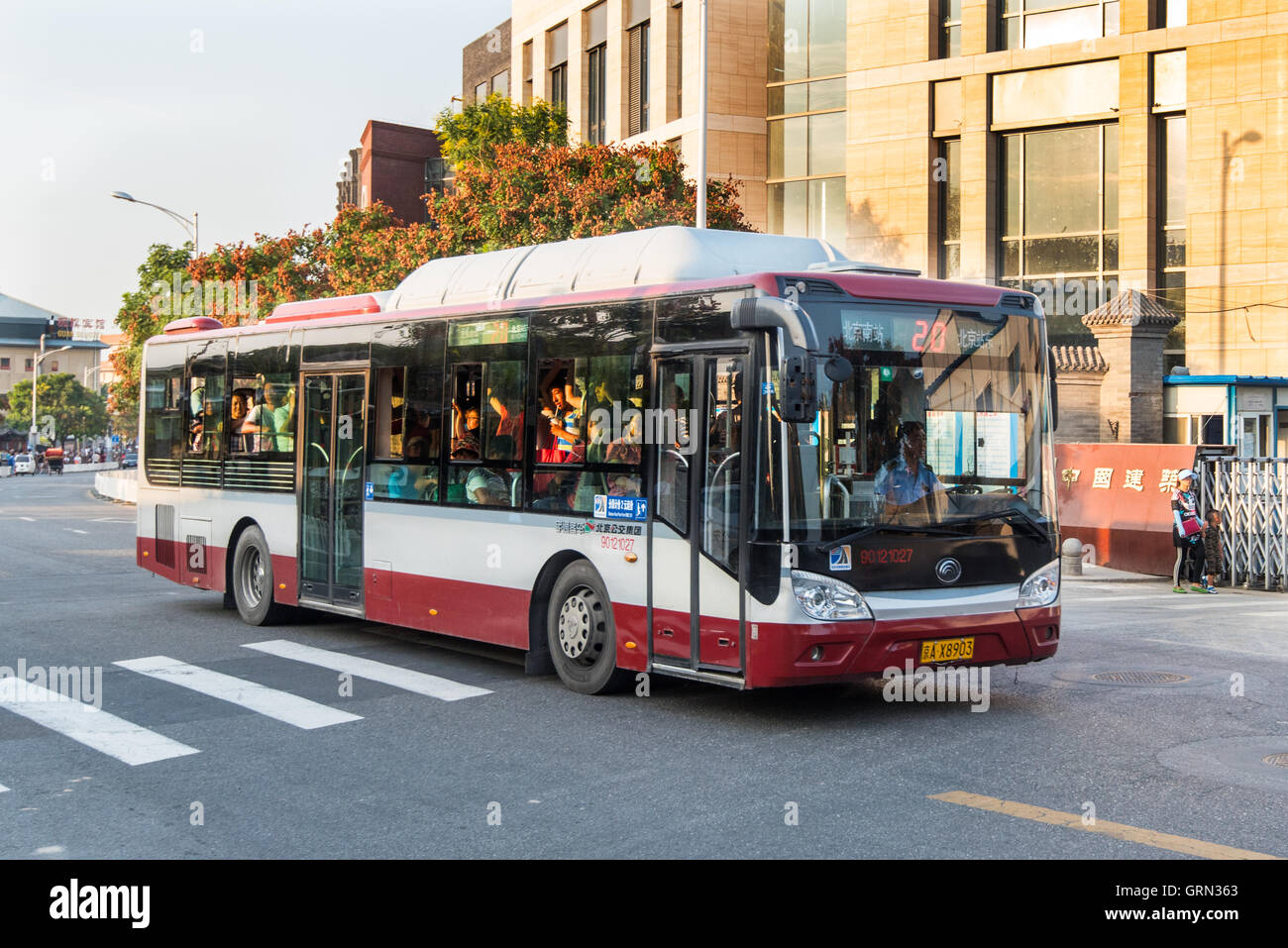 Public service bus hi-res stock photography and images - Alamy