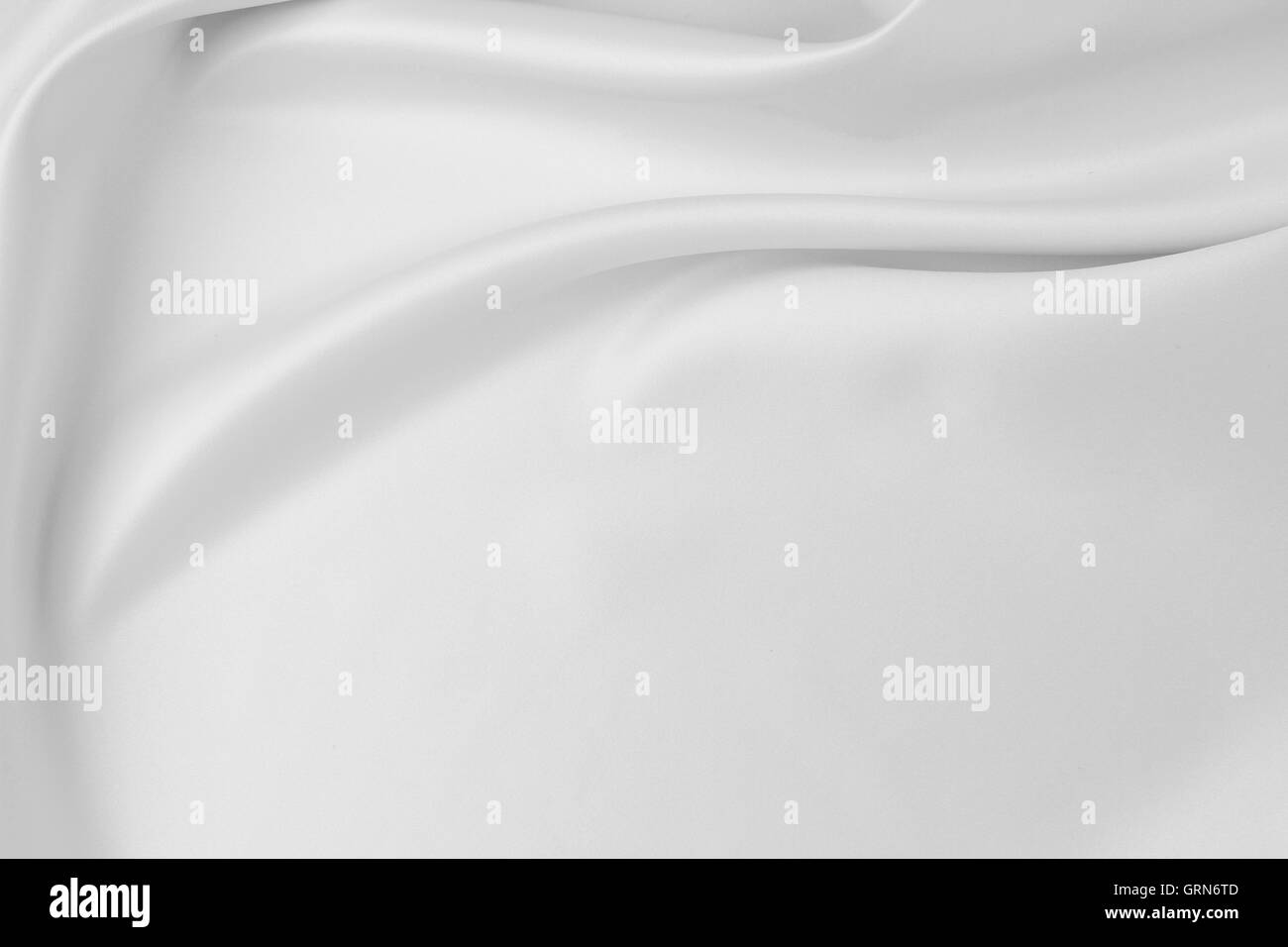 Closeup of rippled white silk fabric Stock Photo Alamy