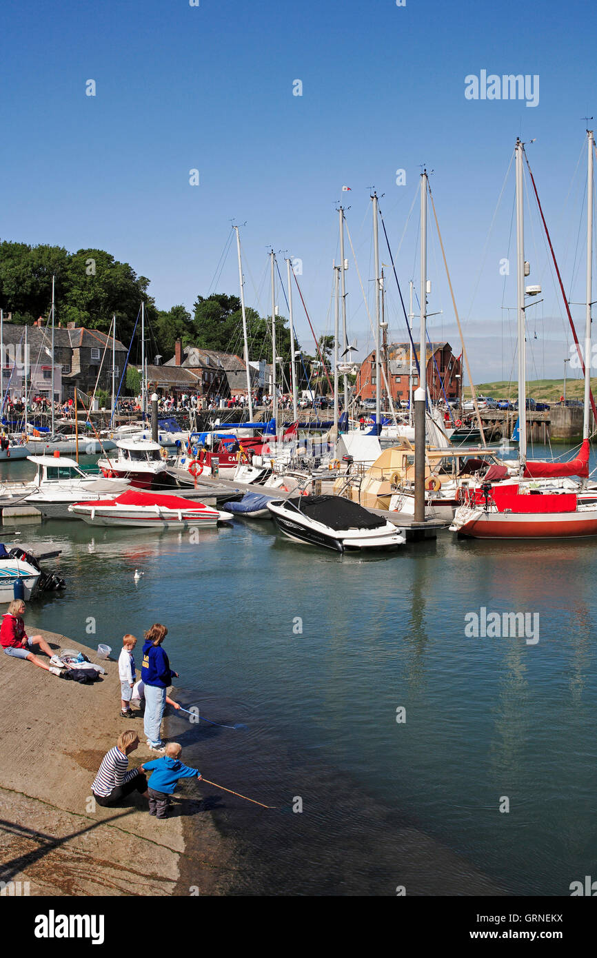 Harbour, Padstow, Cornwall Stock Photo Alamy