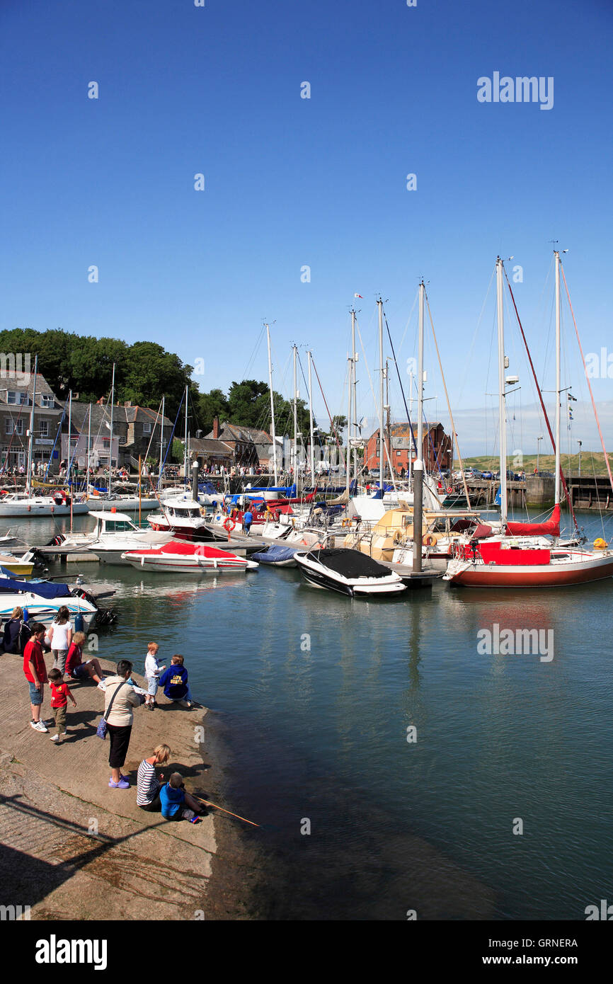 Harbour, Padstow, Cornwall Stock Photo Alamy