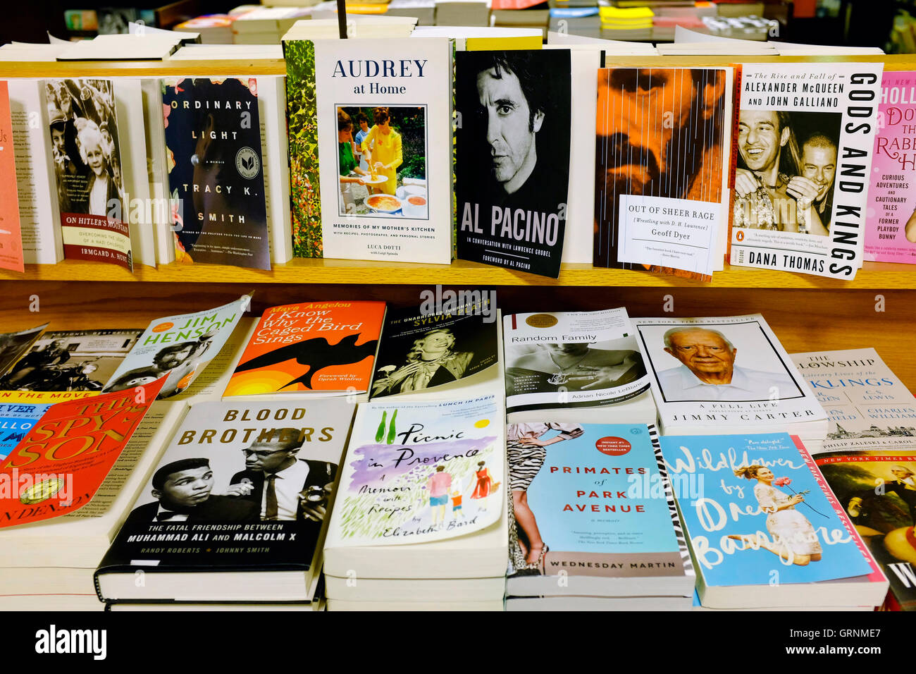 Books On Display At Barnes Noble Booksellers In Union Square New