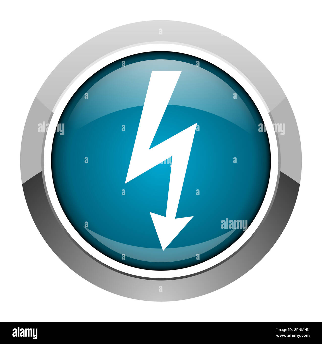 lightning icon Stock Photo