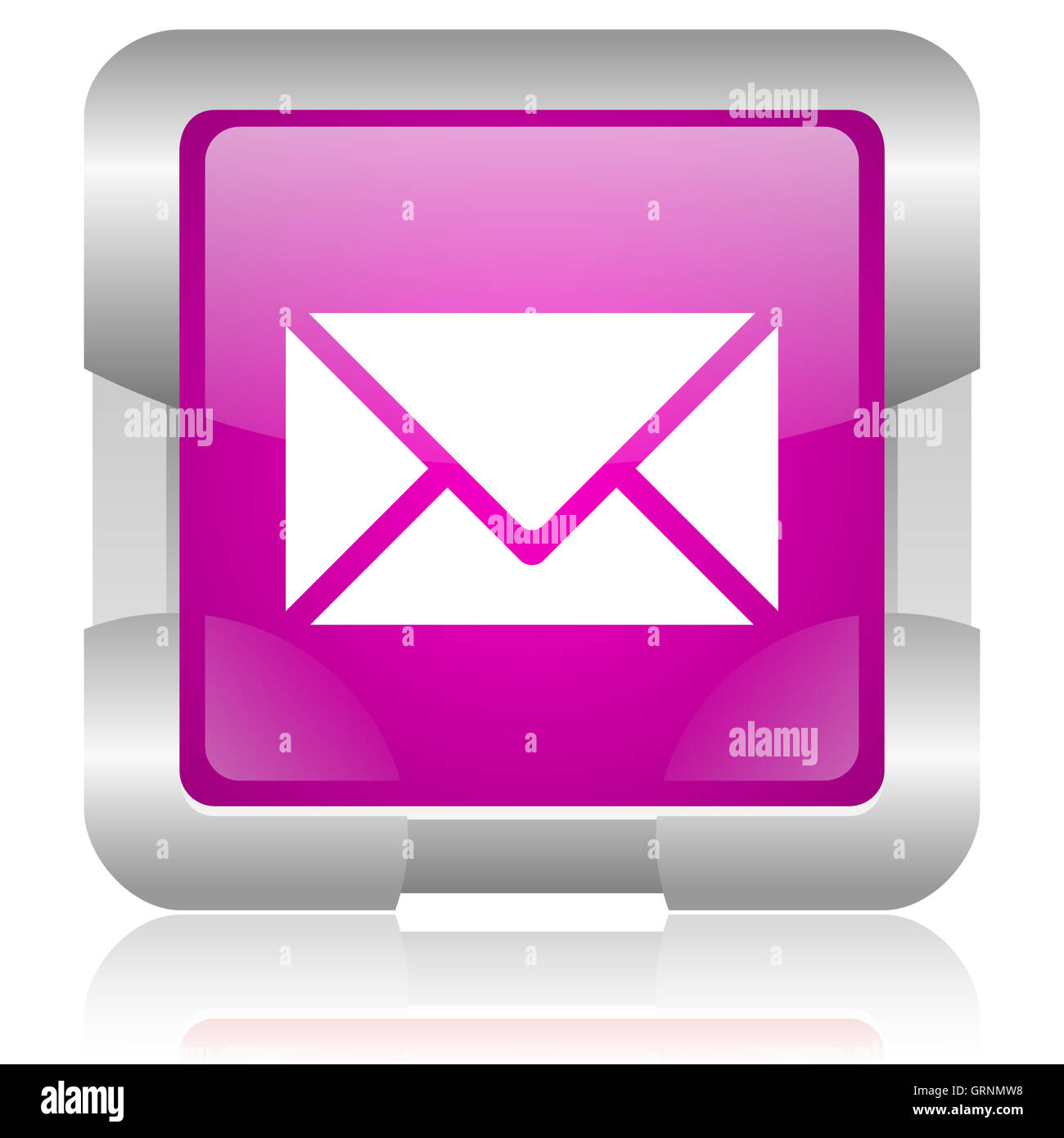 Mail pink square web hi-res stock photography and images - Alamy
