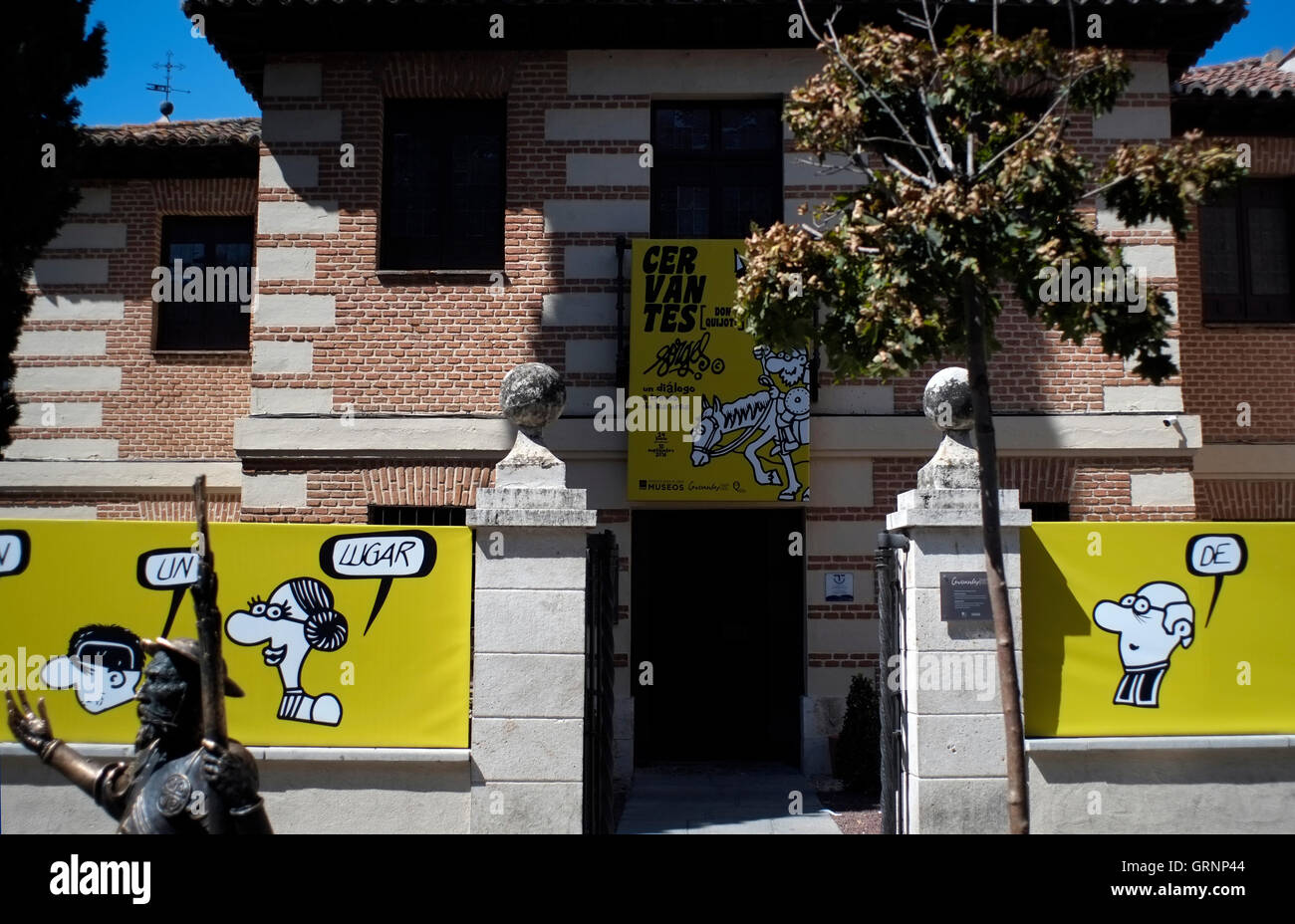 The Cervantes Birthplace Museum is seen in Alcala de Henares, Spain