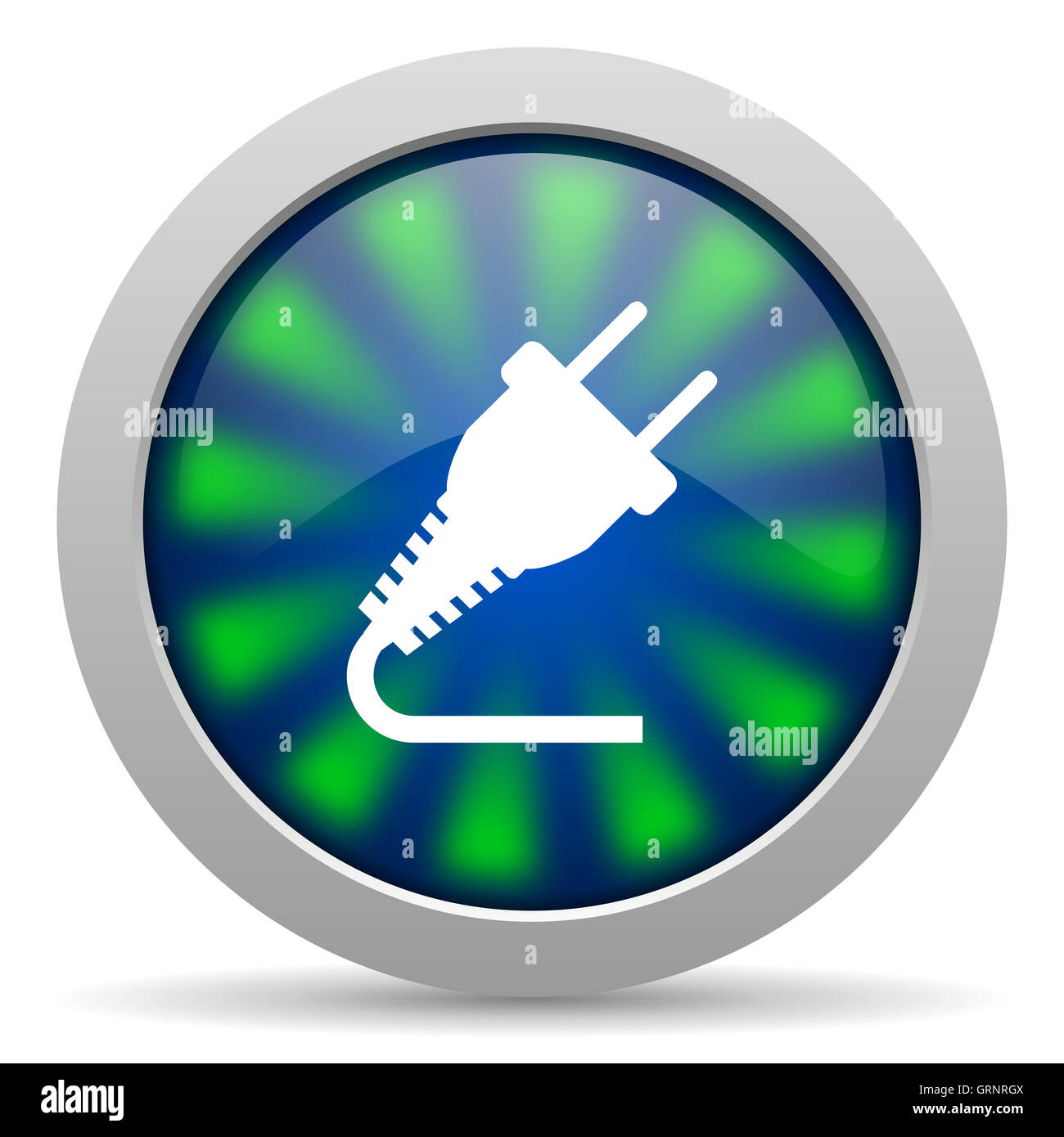 Plug icon modern Cut Out Stock Images & Pictures - Alamy
