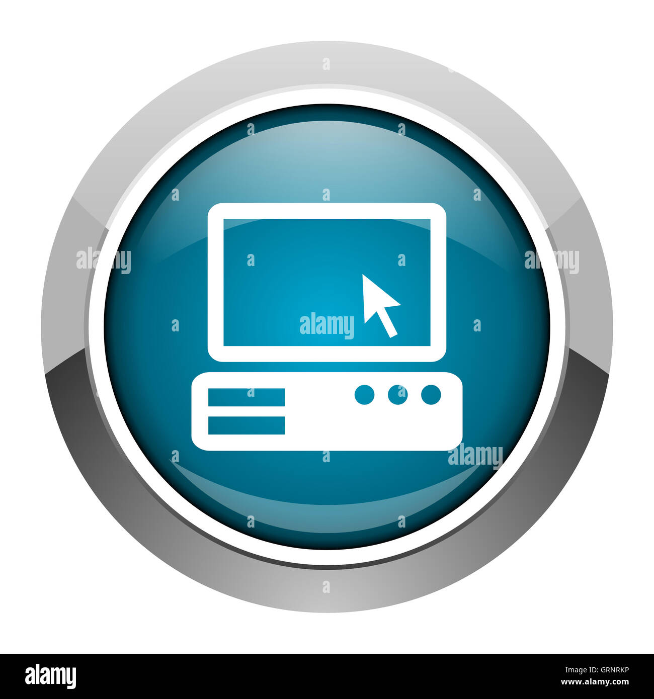 pc icon Stock Photo
