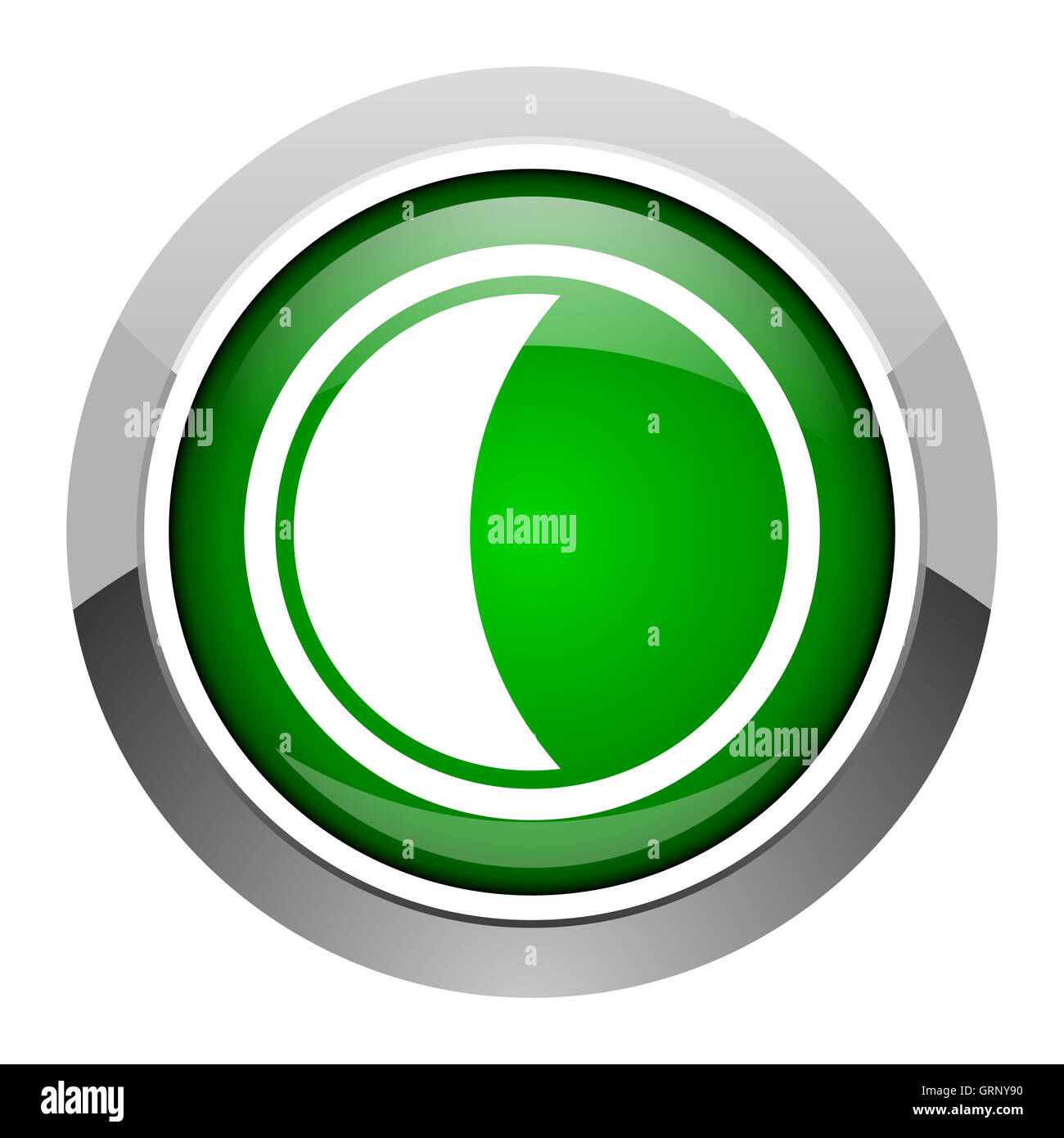 Moon icon hi-res stock photography and images - Alamy