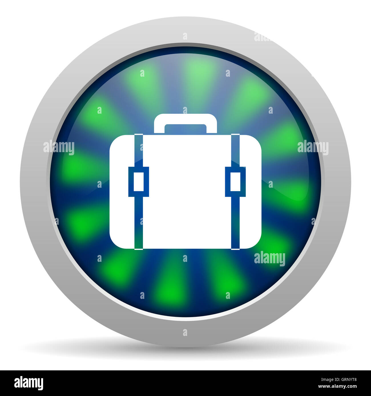 baggage icon Stock Photo