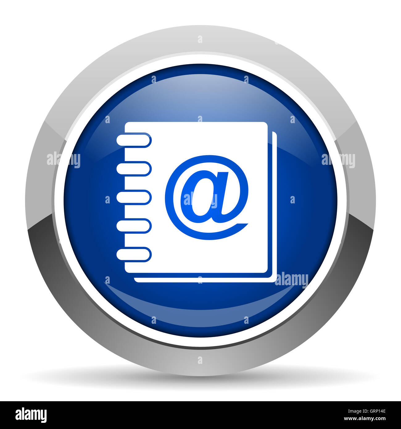 address book icon Stock Photo Alamy