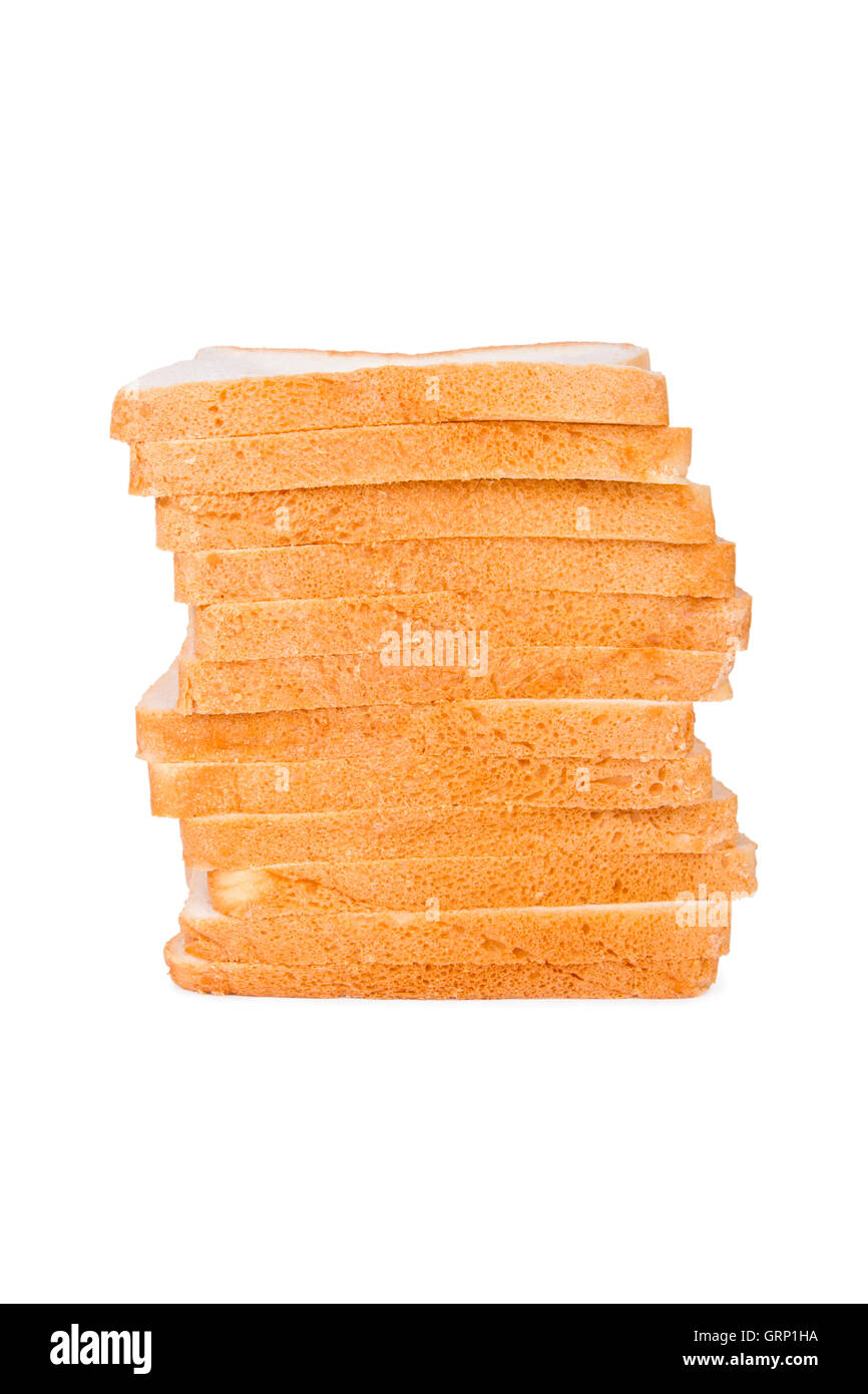 Sliced white bread path Cut Out Stock Images & Pictures - Alamy