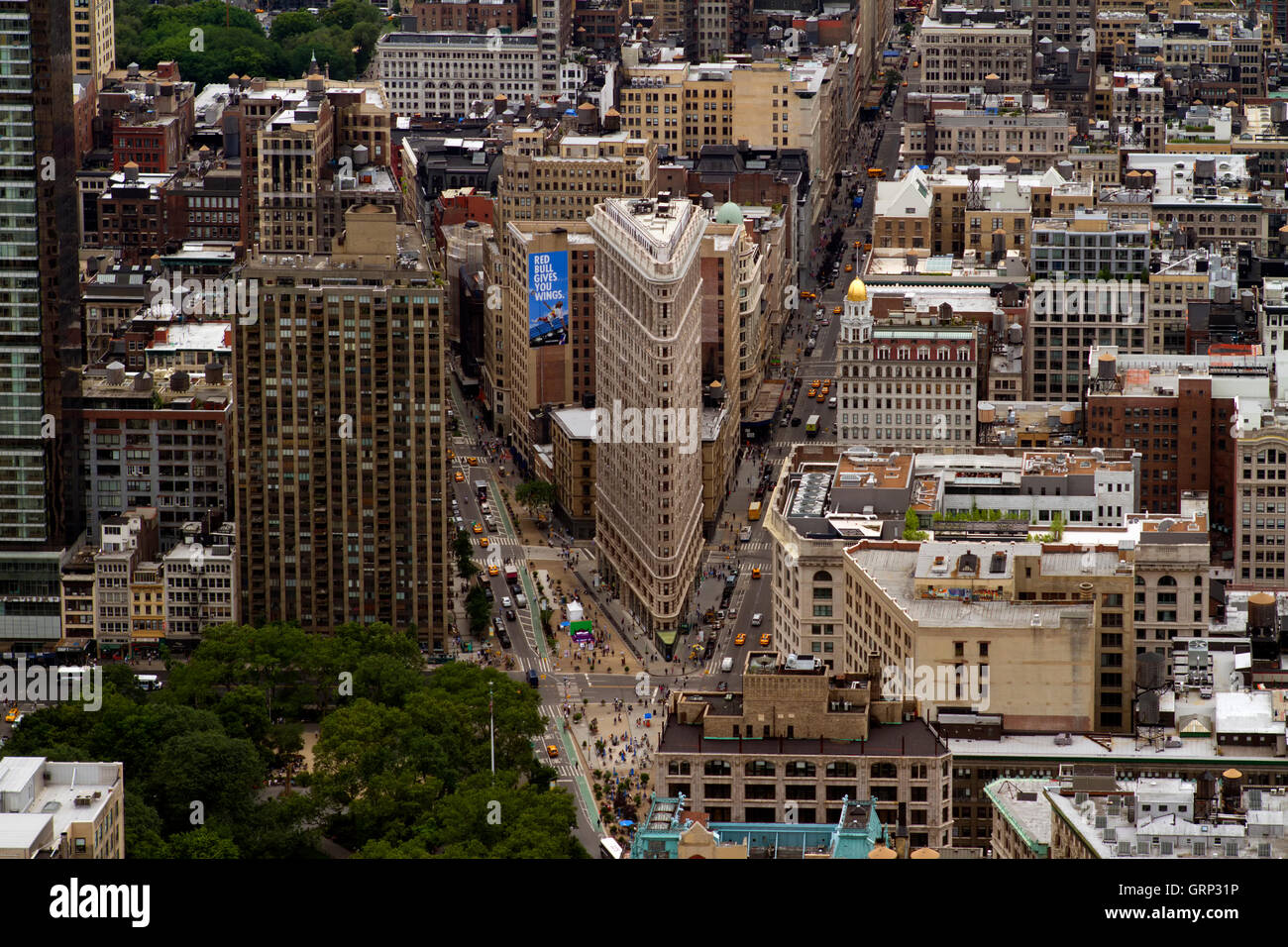 New York, USA June 26, 2012 Rooftop view of New York City. It is the
