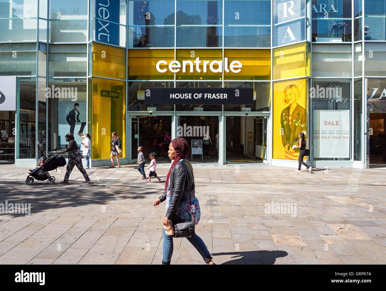 Centrale Shopping Centre on the North End pedestrian street in Croydon, London England United Kingdom UK Stock Photo