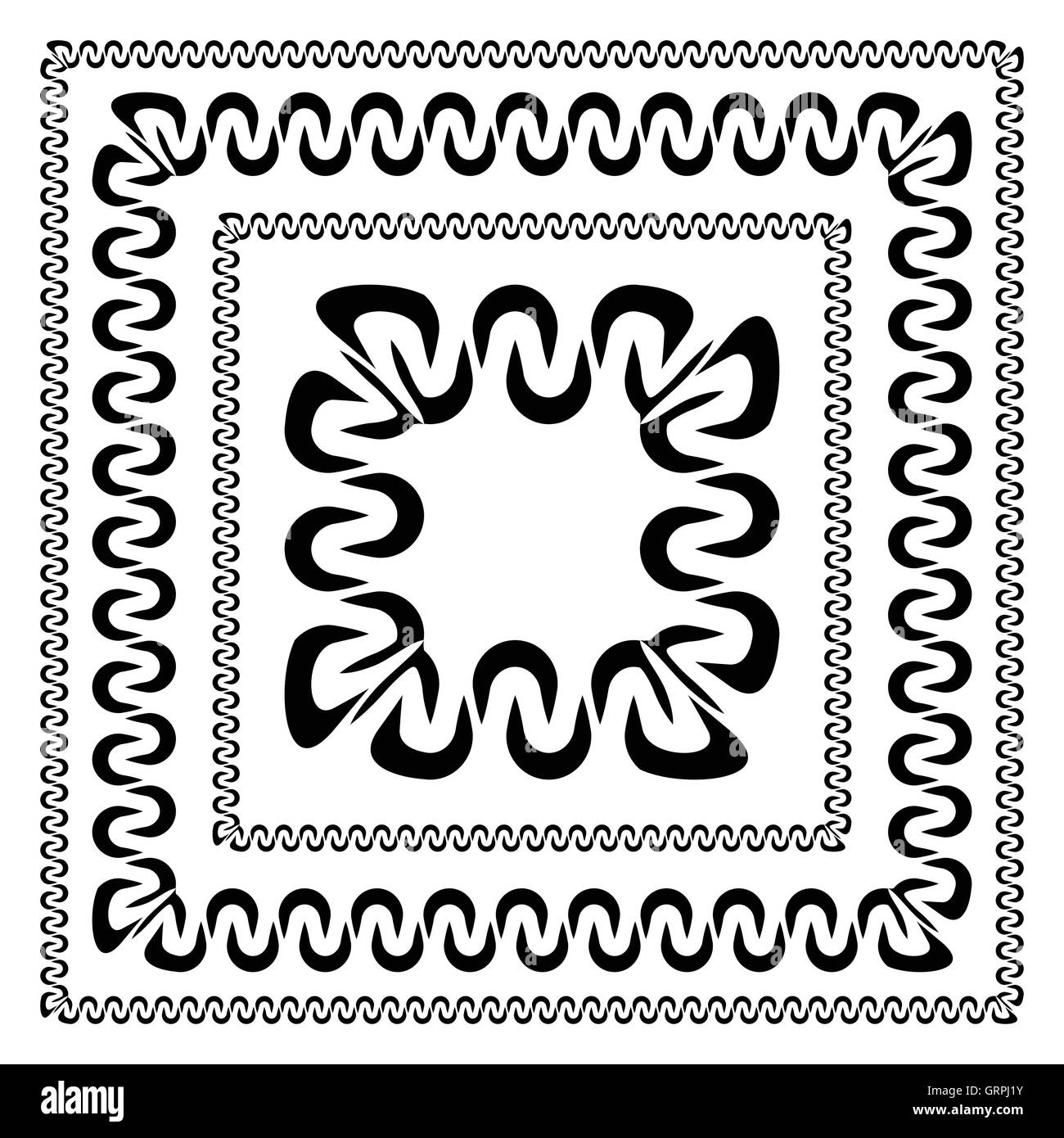 Vertical rectangular frame Black and White Stock Photos & Images Alamy