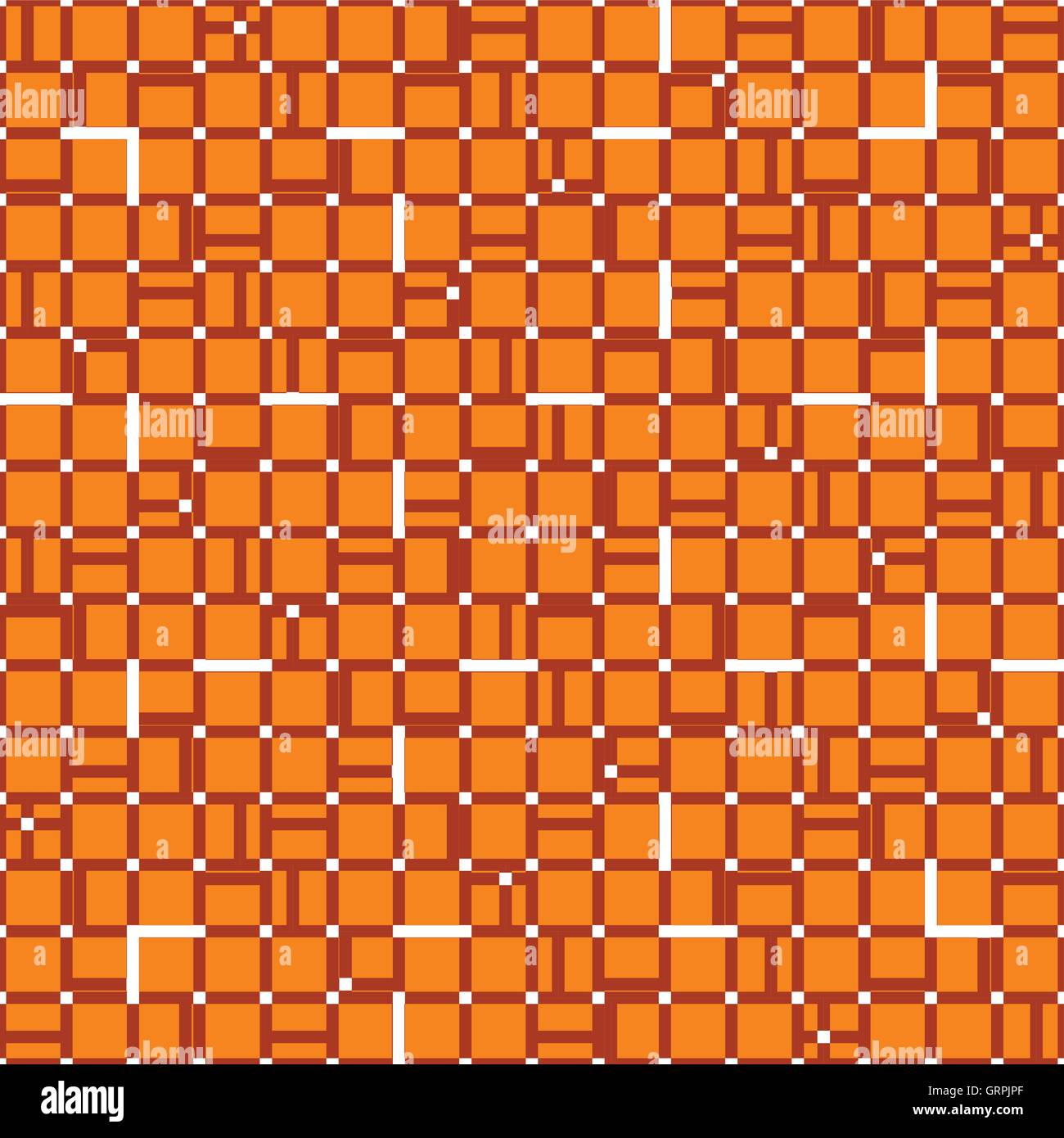 Irregular grid mesh with squares. Seamlessly repeatable duotone ...