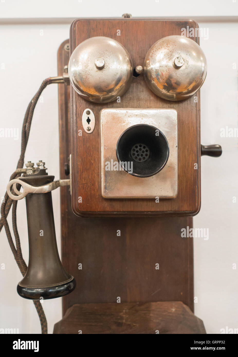 New Hampshire Telephone museum in Warner NH Stock Photo