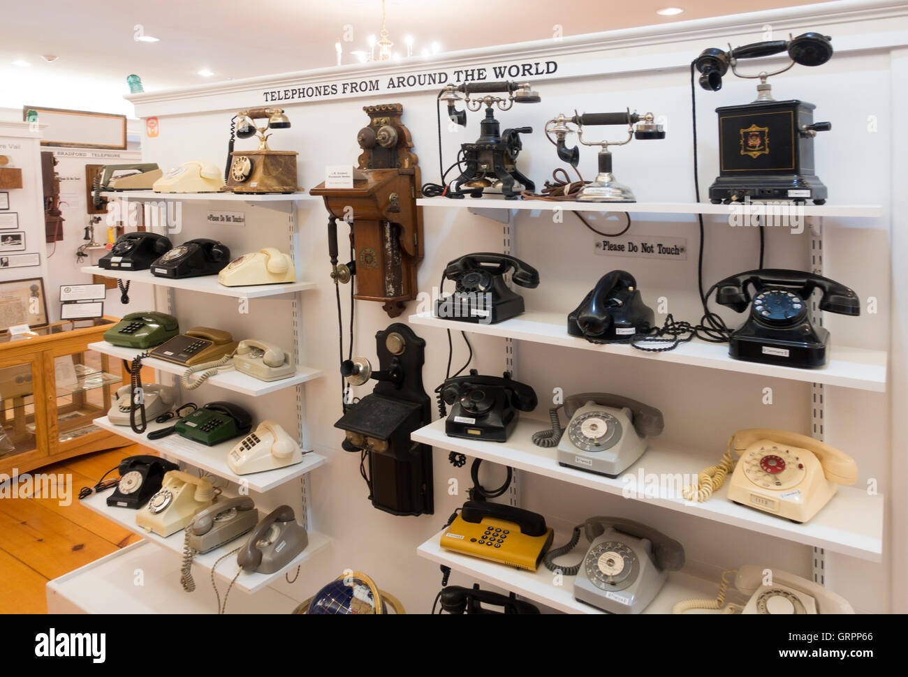 New Hampshire Telephone museum in Warner NH Stock Photo Alamy