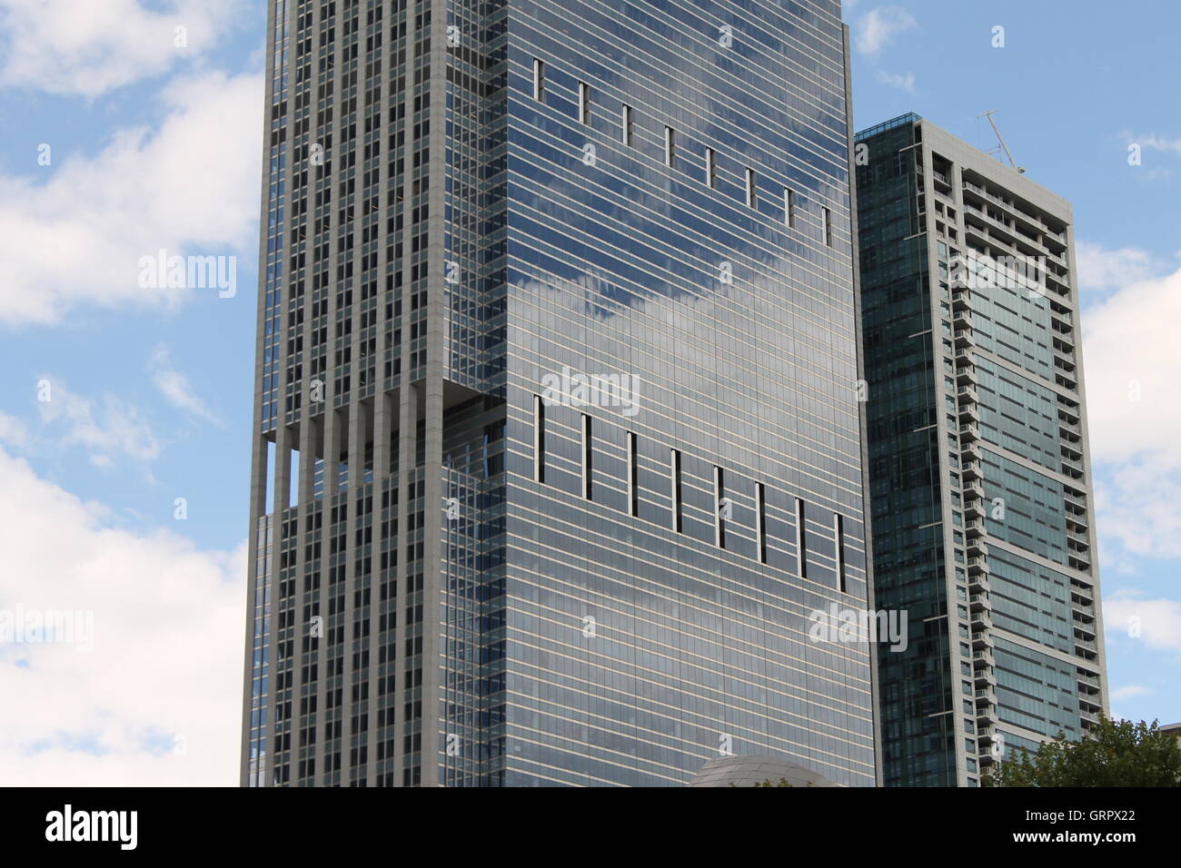 The Blue Cross Blue Shield Building And 340 On The Park Across The Street From Millennium Park In Chicago Il Stock Photo Alamy The Blue Cross Blue Shield Building And 340 On The Park Across The Street From Millennium Park In Chicago Il Stock Photo Alamy