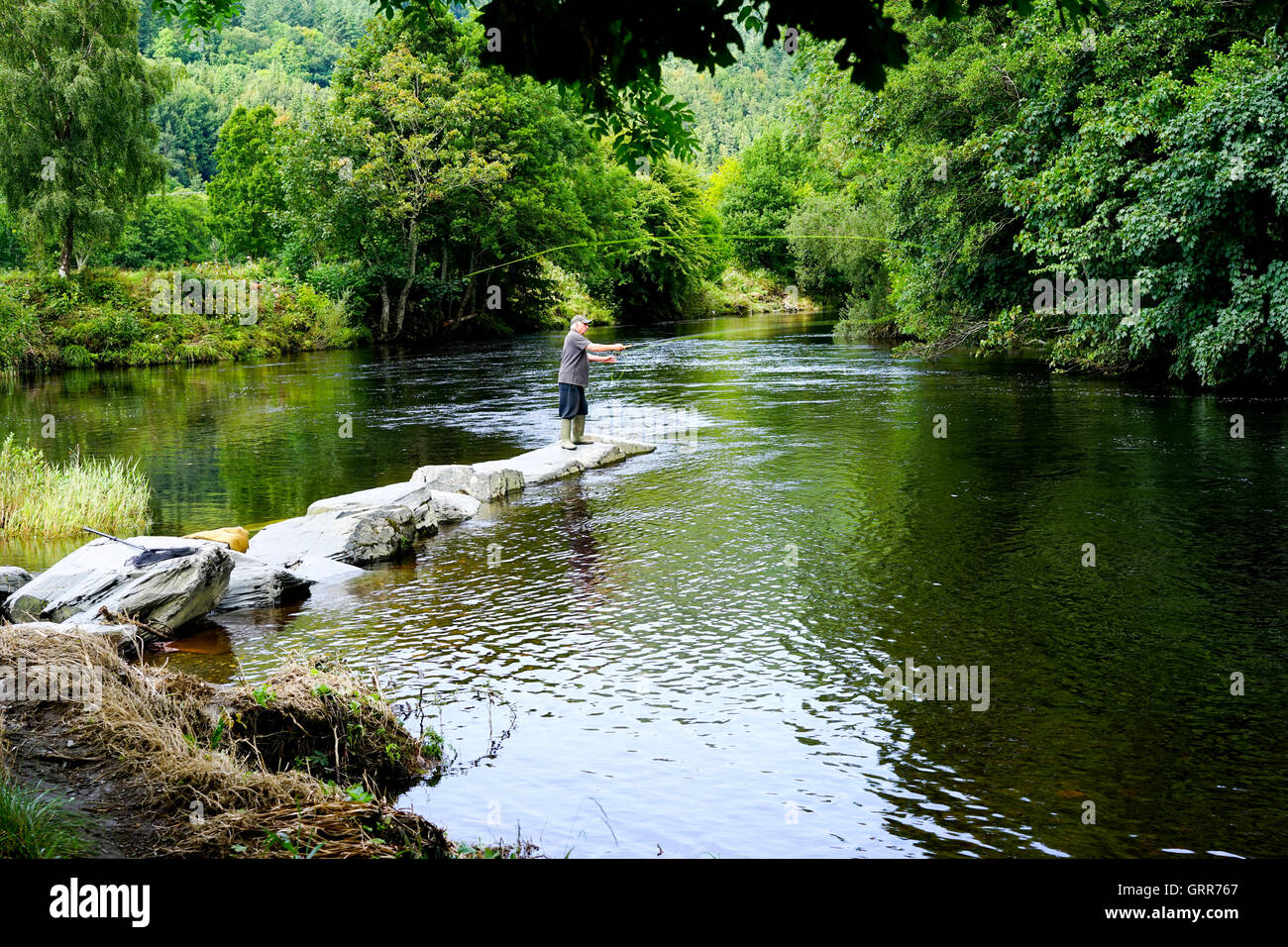 North wales fly fishing hi-res stock photography and images - Alamy
