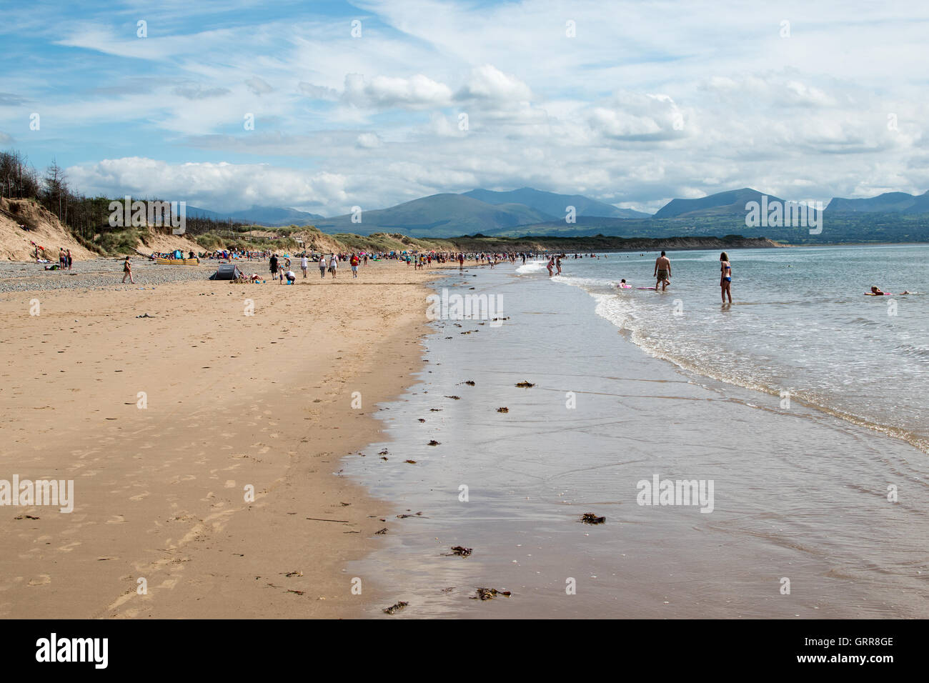Newborough Beach Anglesey North Wales Stock Photo Alamy