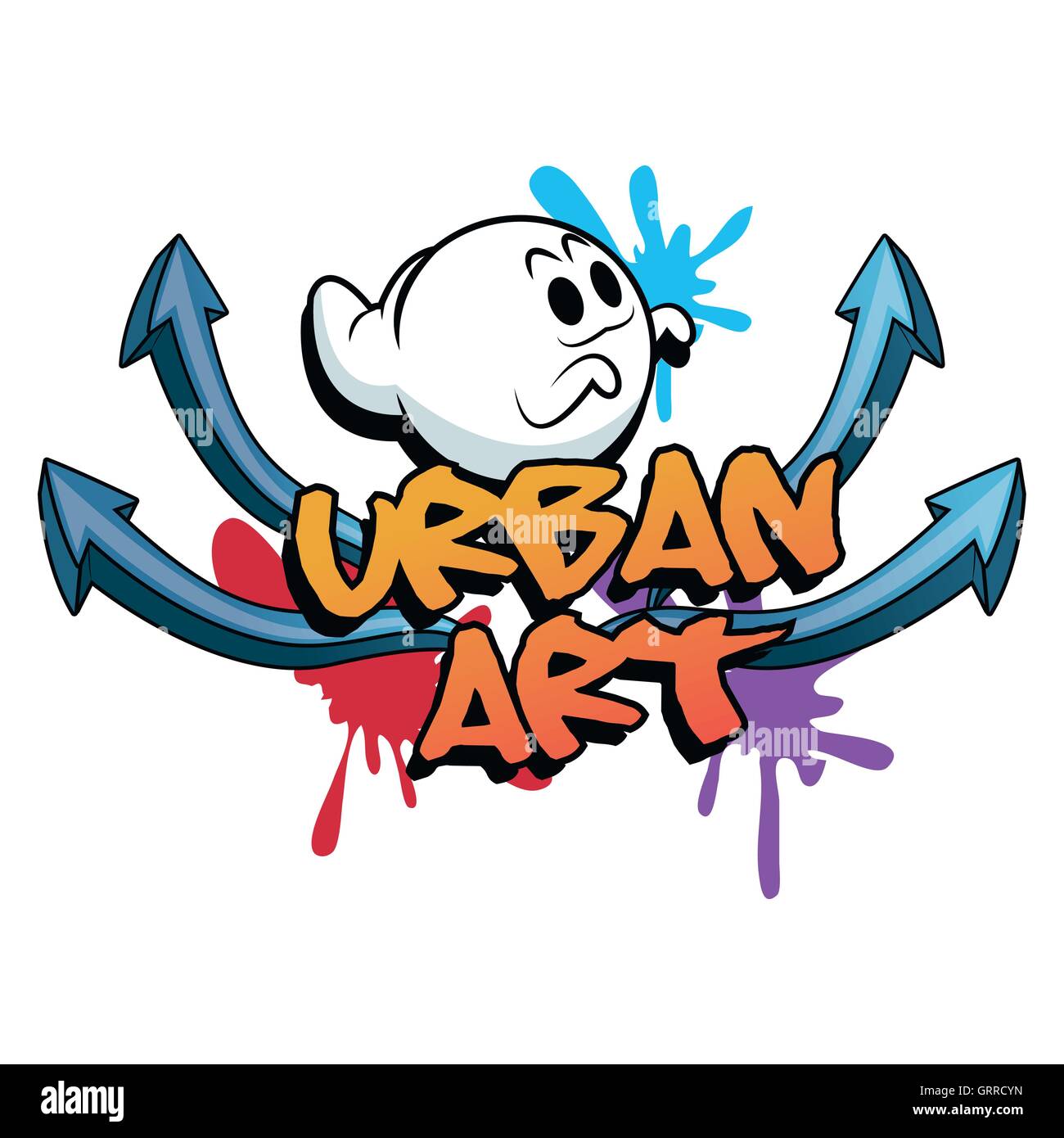 Urban art and graffiti design Stock Vector Image & Art Alamy