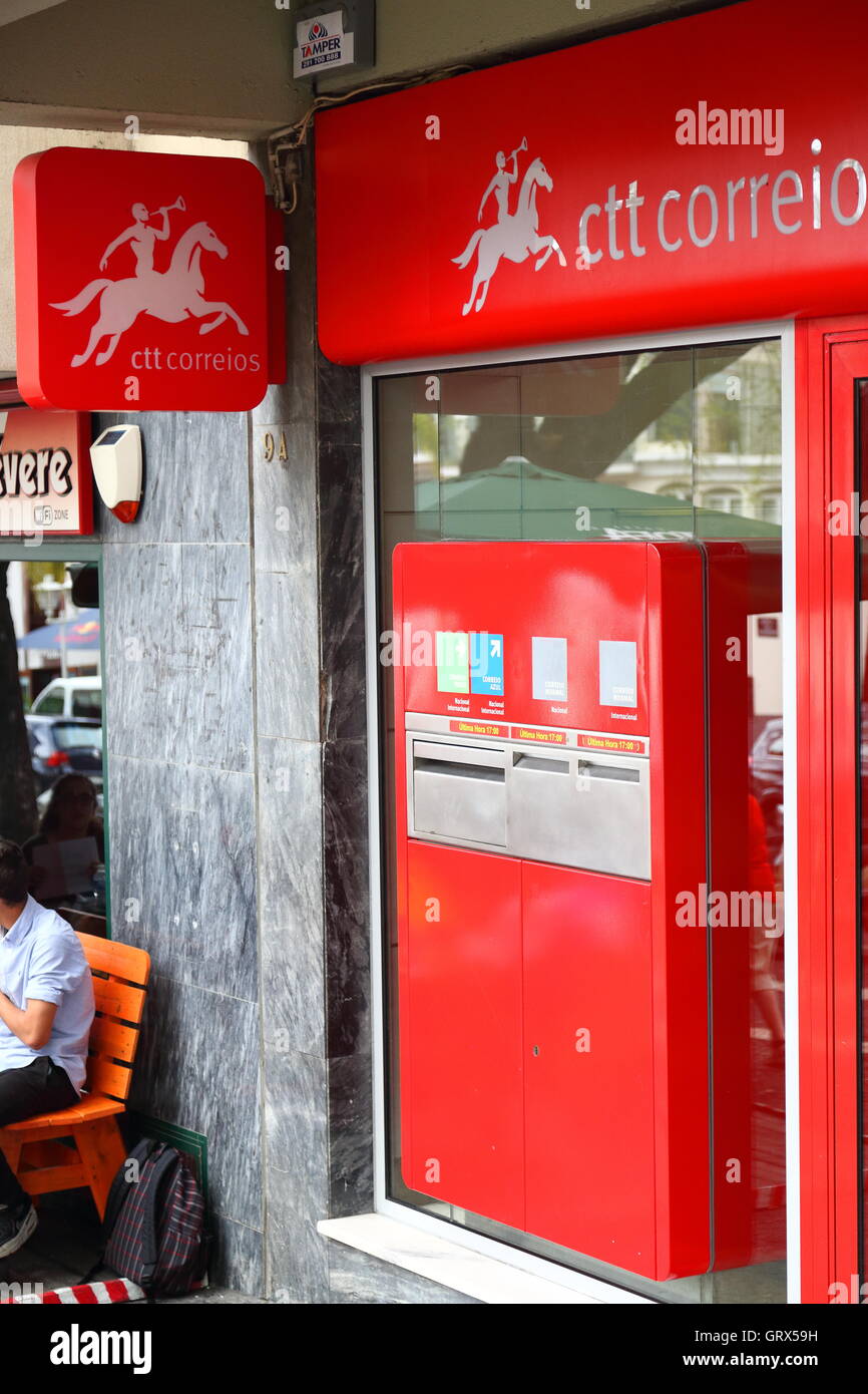Post office in Funchal, Madeira Stock Photo Alamy