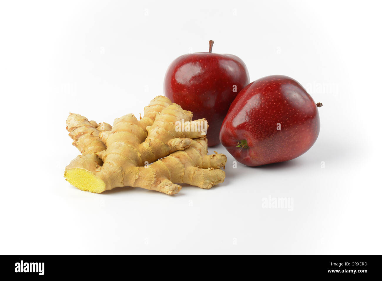 Two Fresh Red Apples And Ginger Root Stock Photo Alamy Two Fresh Red Apples And Ginger Root Stock Photo Alamy
