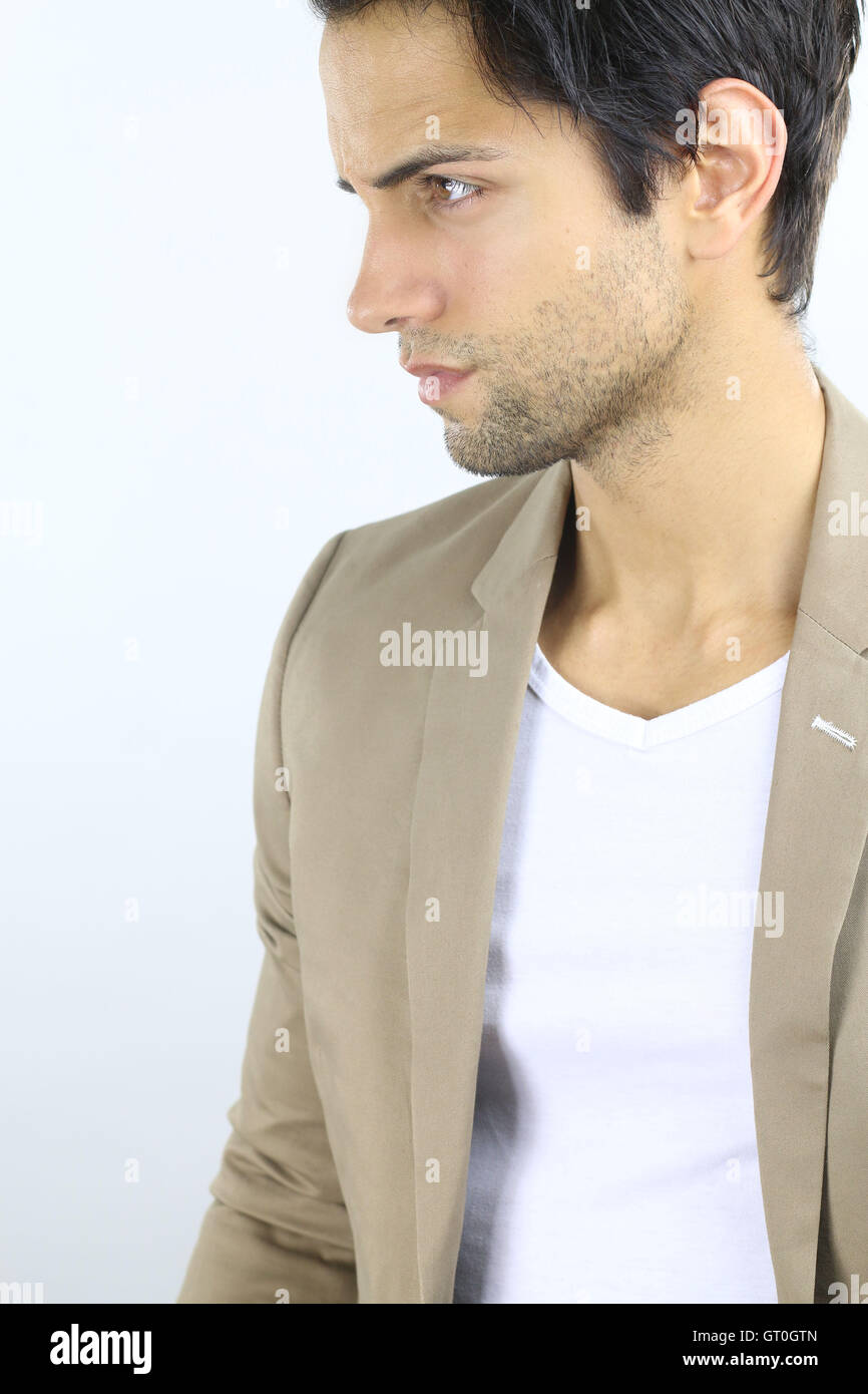 Handsome hispanic male hi-res stock photography and images - Alamy