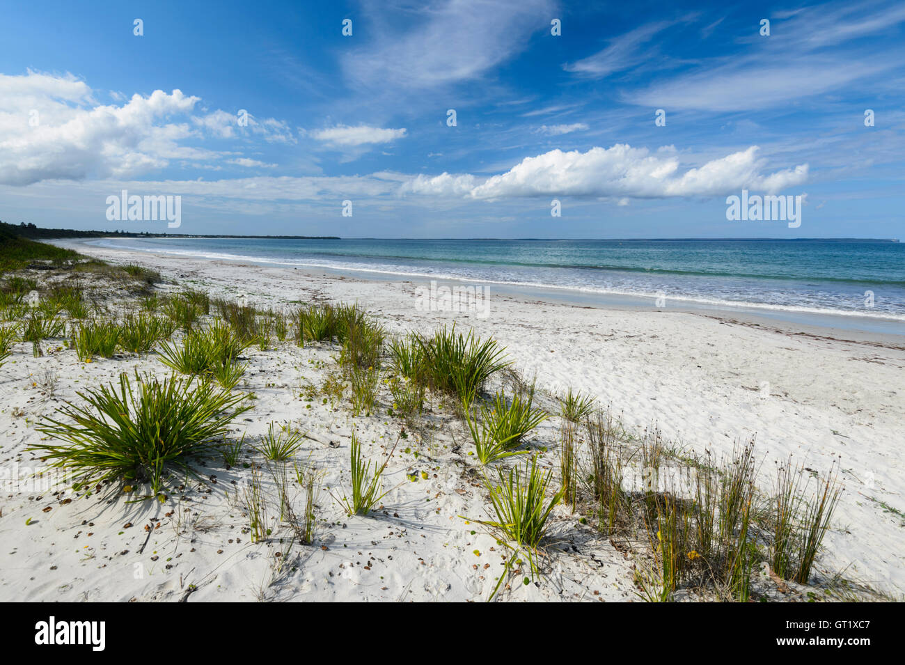 View of Myola Beach in picturesque Jervis Bay, New South Wales, NSW, Australia Stock Photo