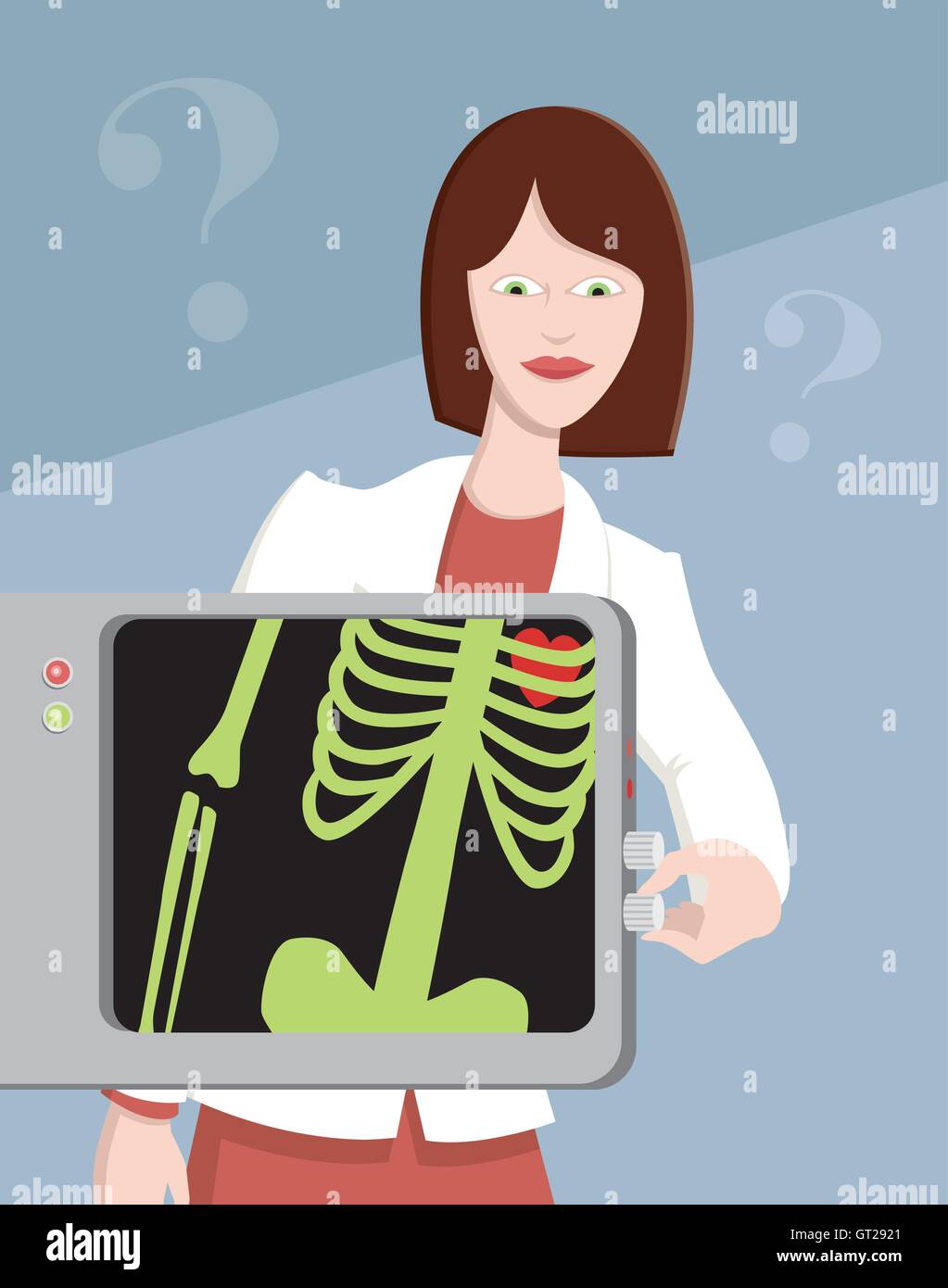 X ray cartoon hi-res stock photography and images - Alamy