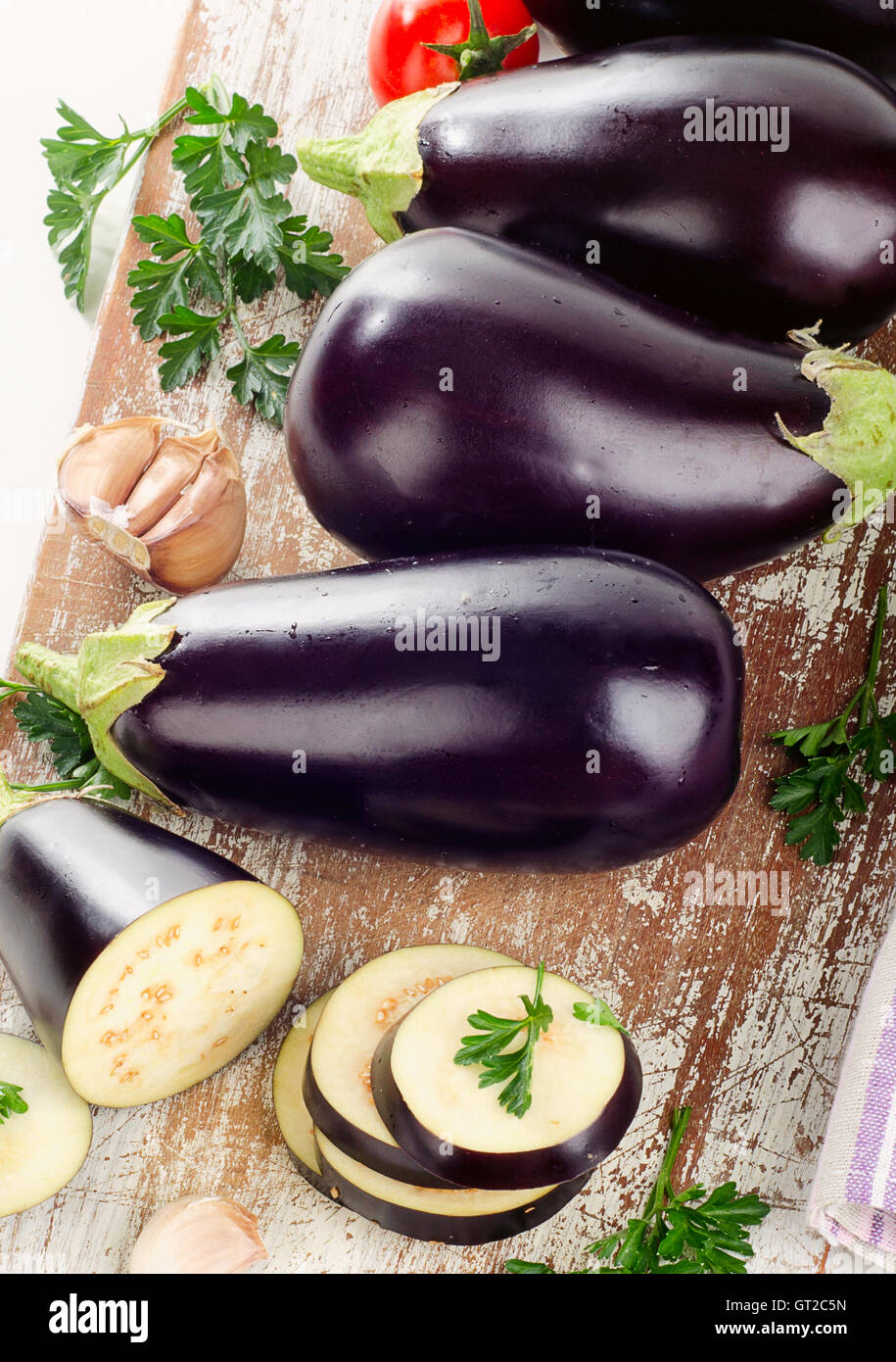 Eggplant border hires stock photography and images Alamy