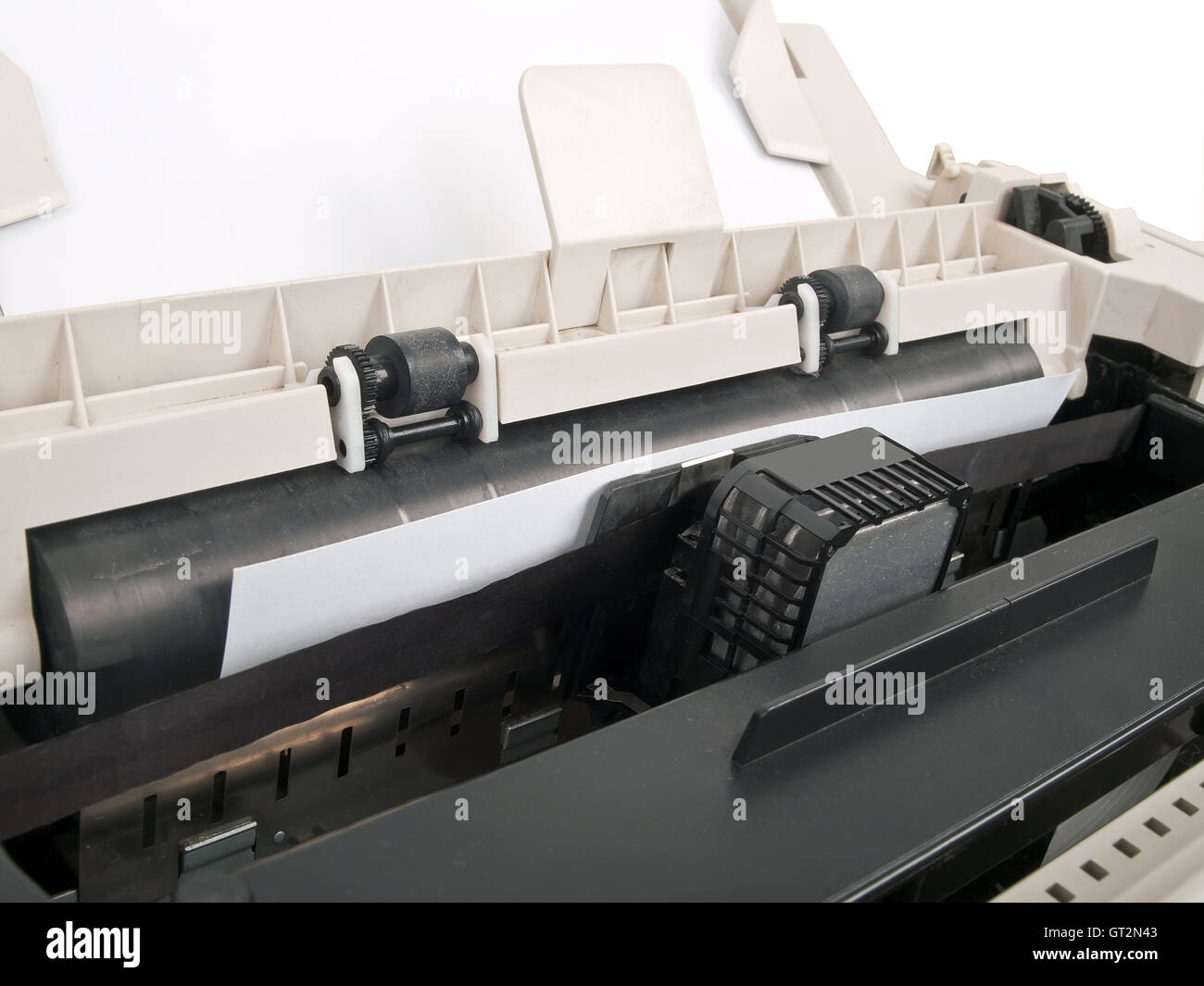 Dot matrix printer Stock Photo - Alamy