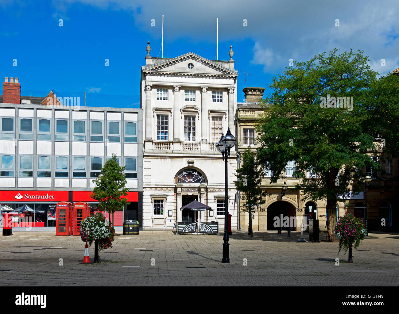 Market Square, Stafford, Staffordshire, England UK Stock Photo