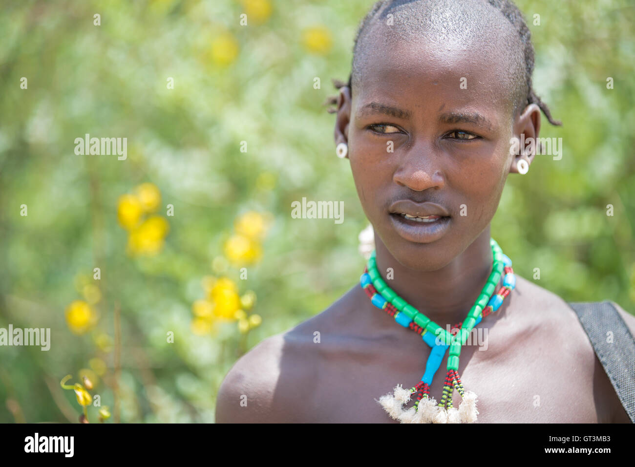 Portrait of Hamer tribe, Turmi, Omo Valley - Ethiopia Stock Photo - Alamy