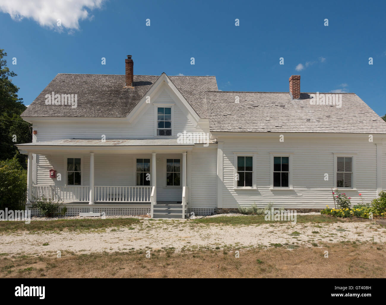 Robert Frost farm Derry New Hampshire Stock Photo Alamy